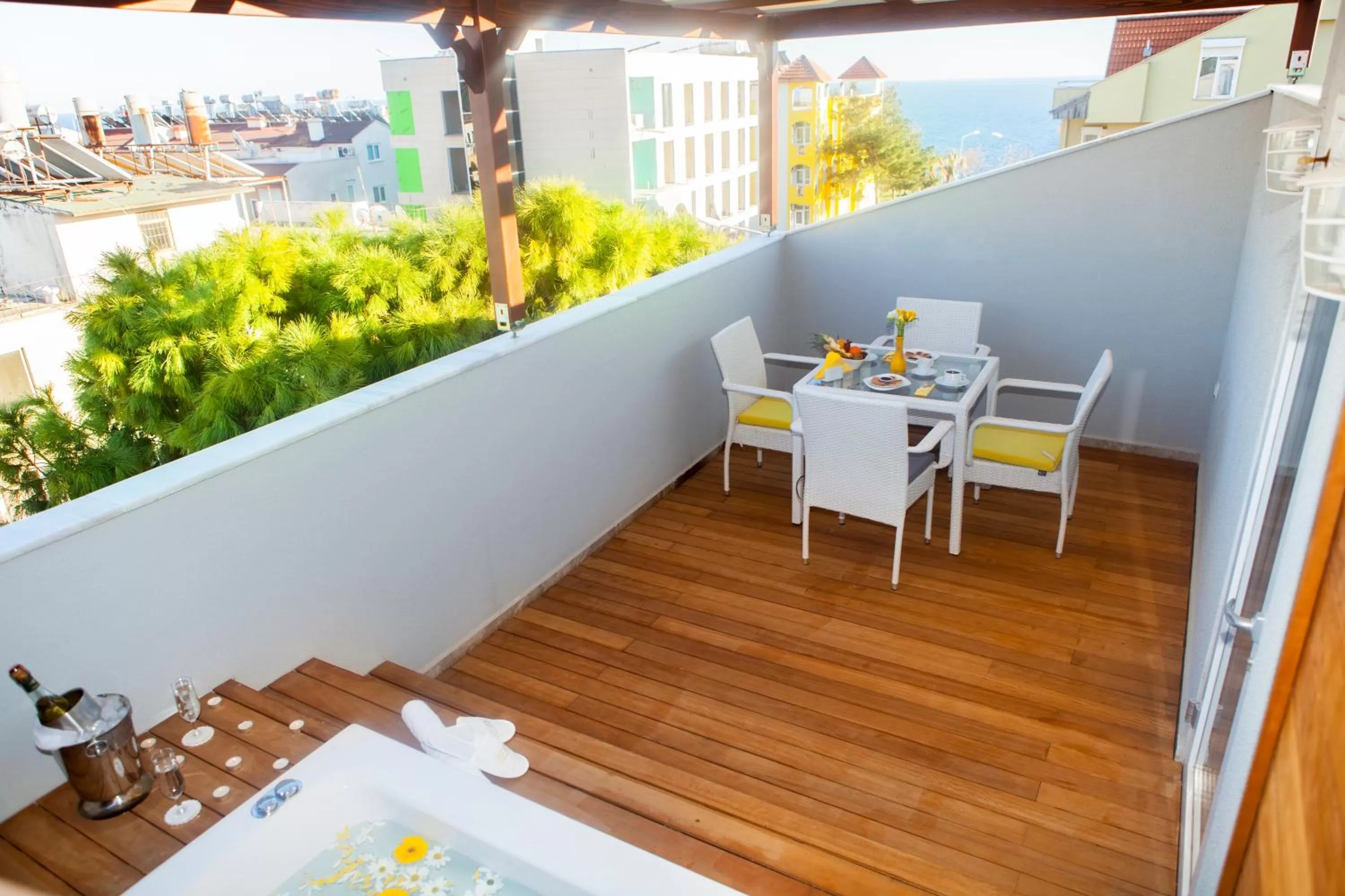 Balcony/Terrace in Letstay Hotel - Adults Only