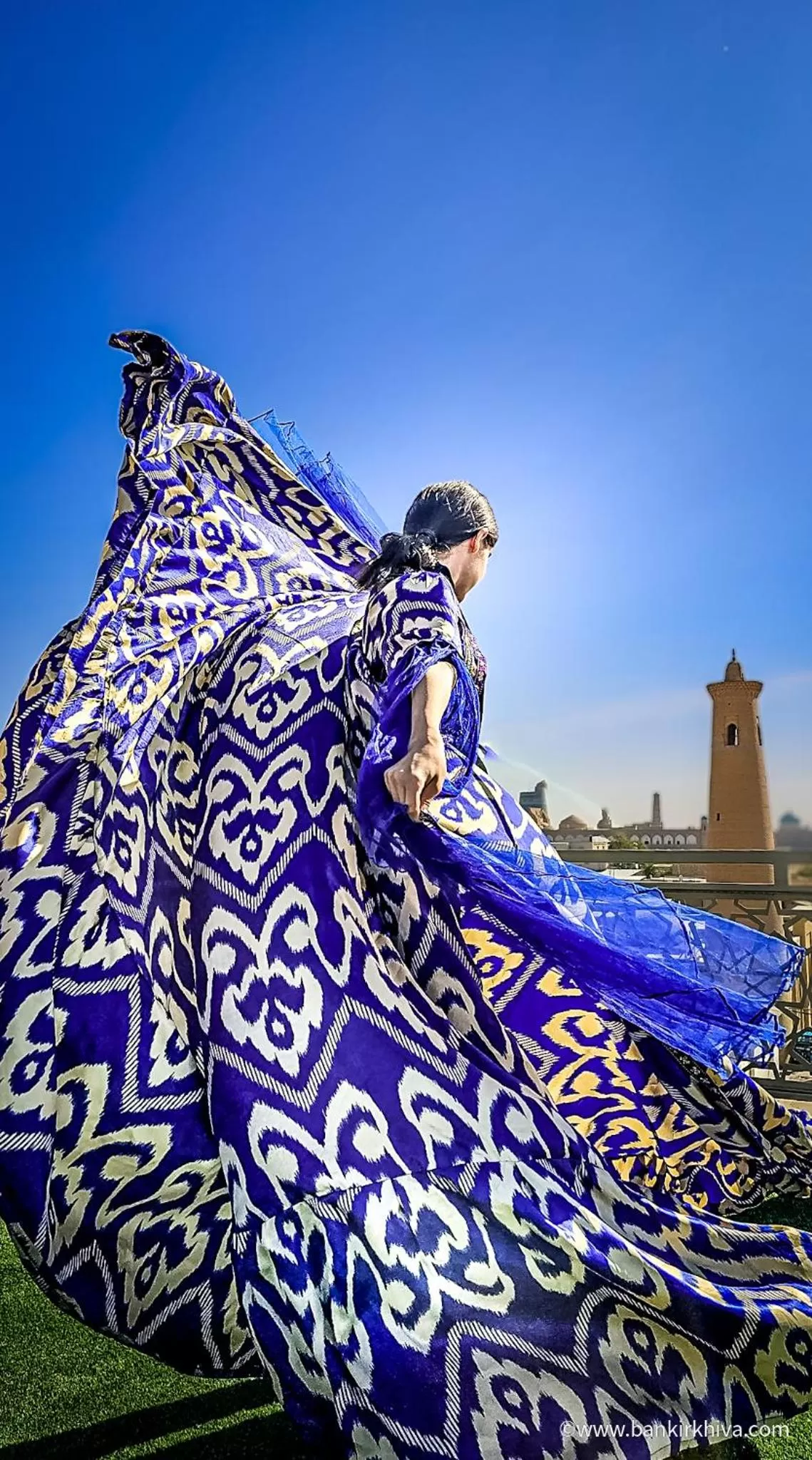 Balcony/Terrace in Hotel Bankir Khiva