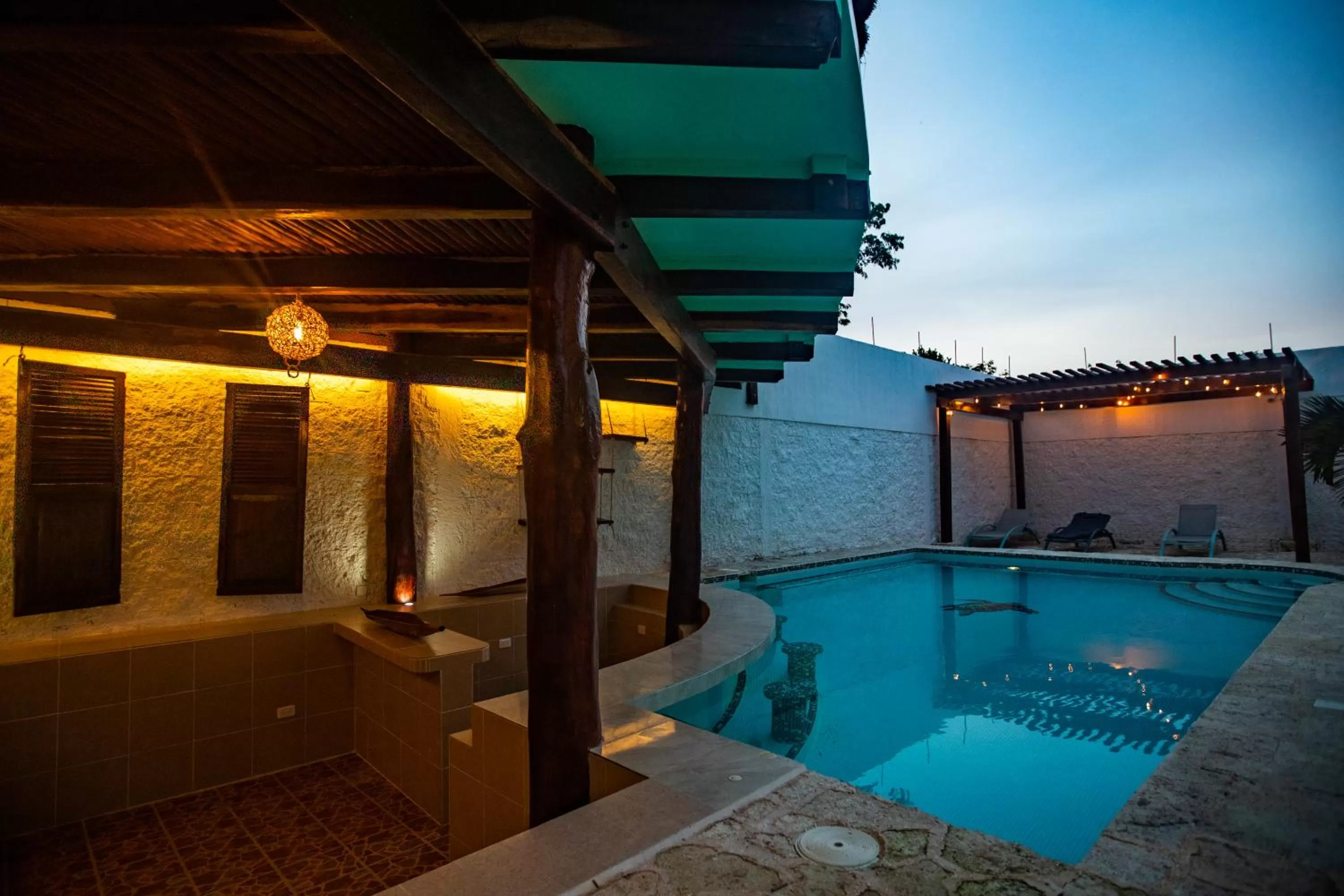 Swimming pool in Howlita Tulum - Adult Only