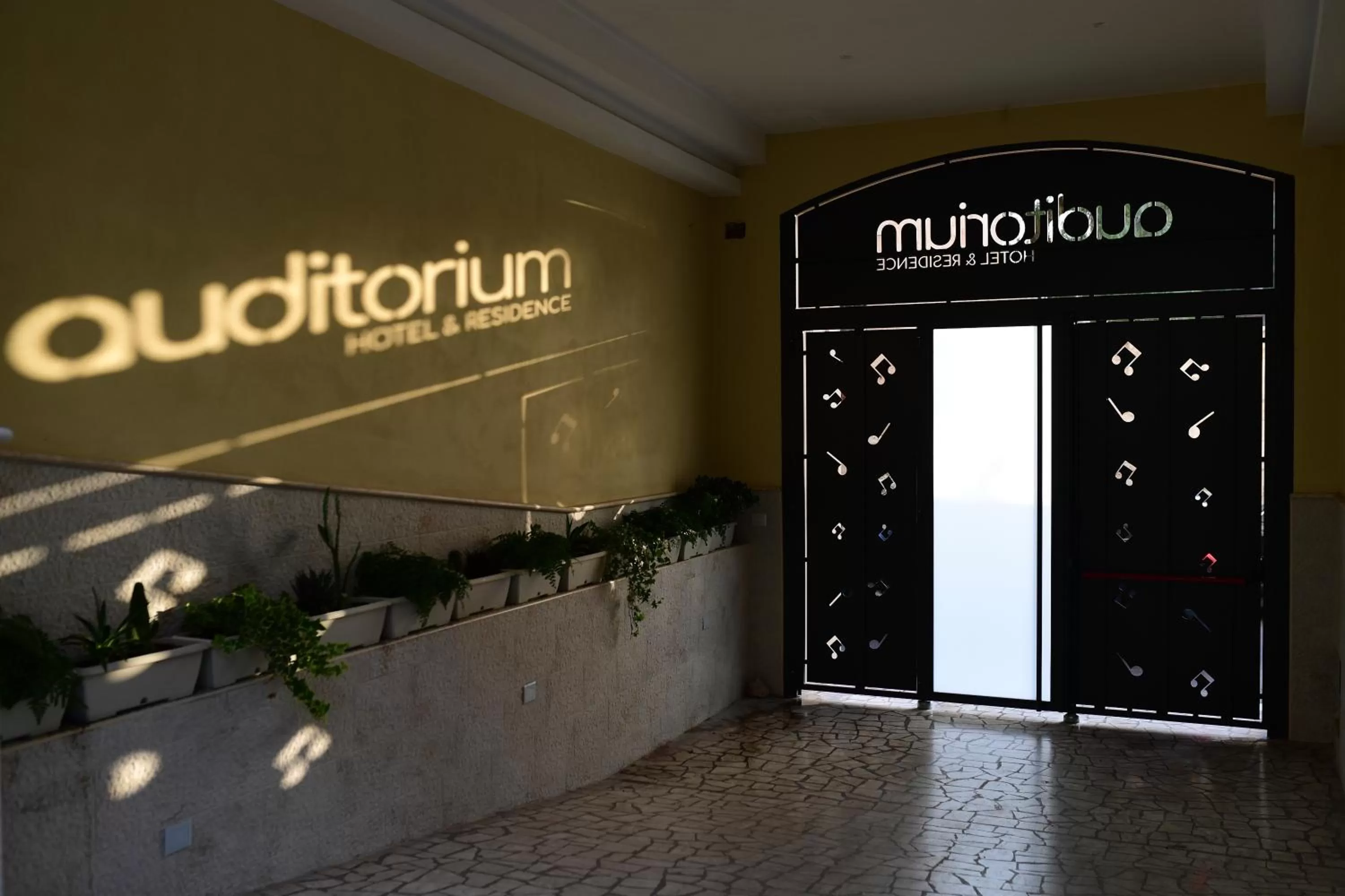 Facade/entrance in Hotel Auditorium