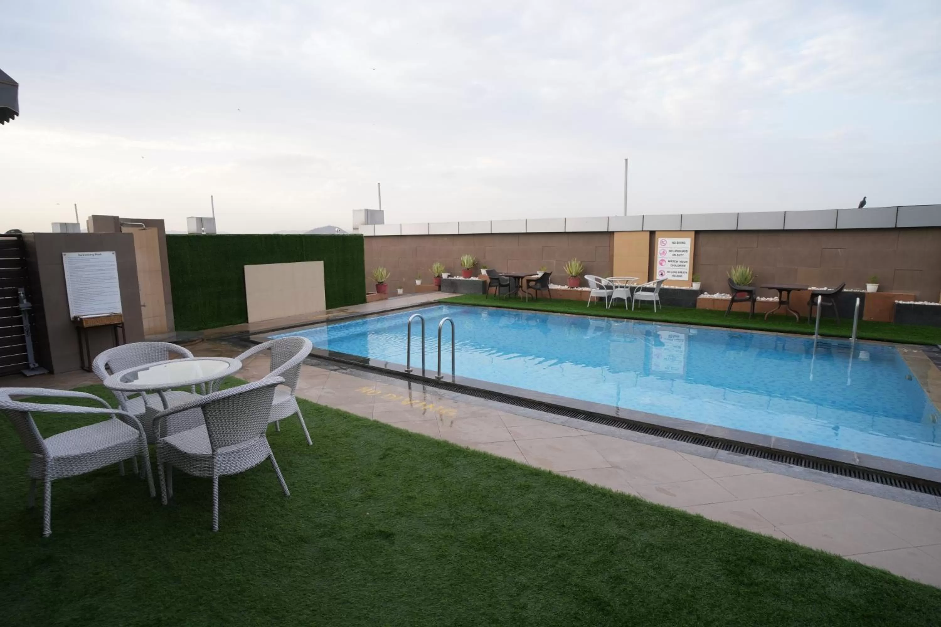 Balcony/Terrace in Radisson Udaipur