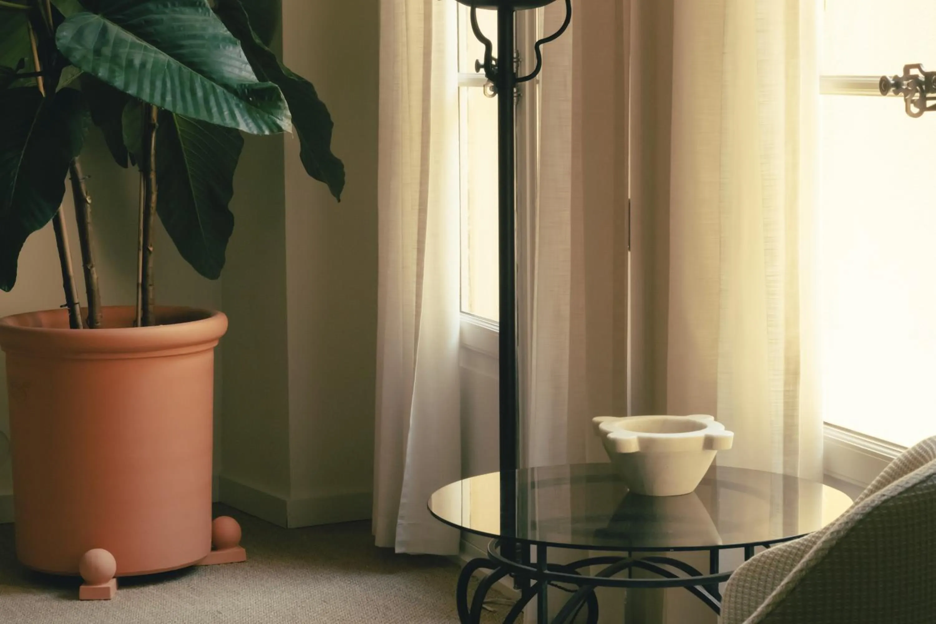 Decorative detail in Hotel la Ponche