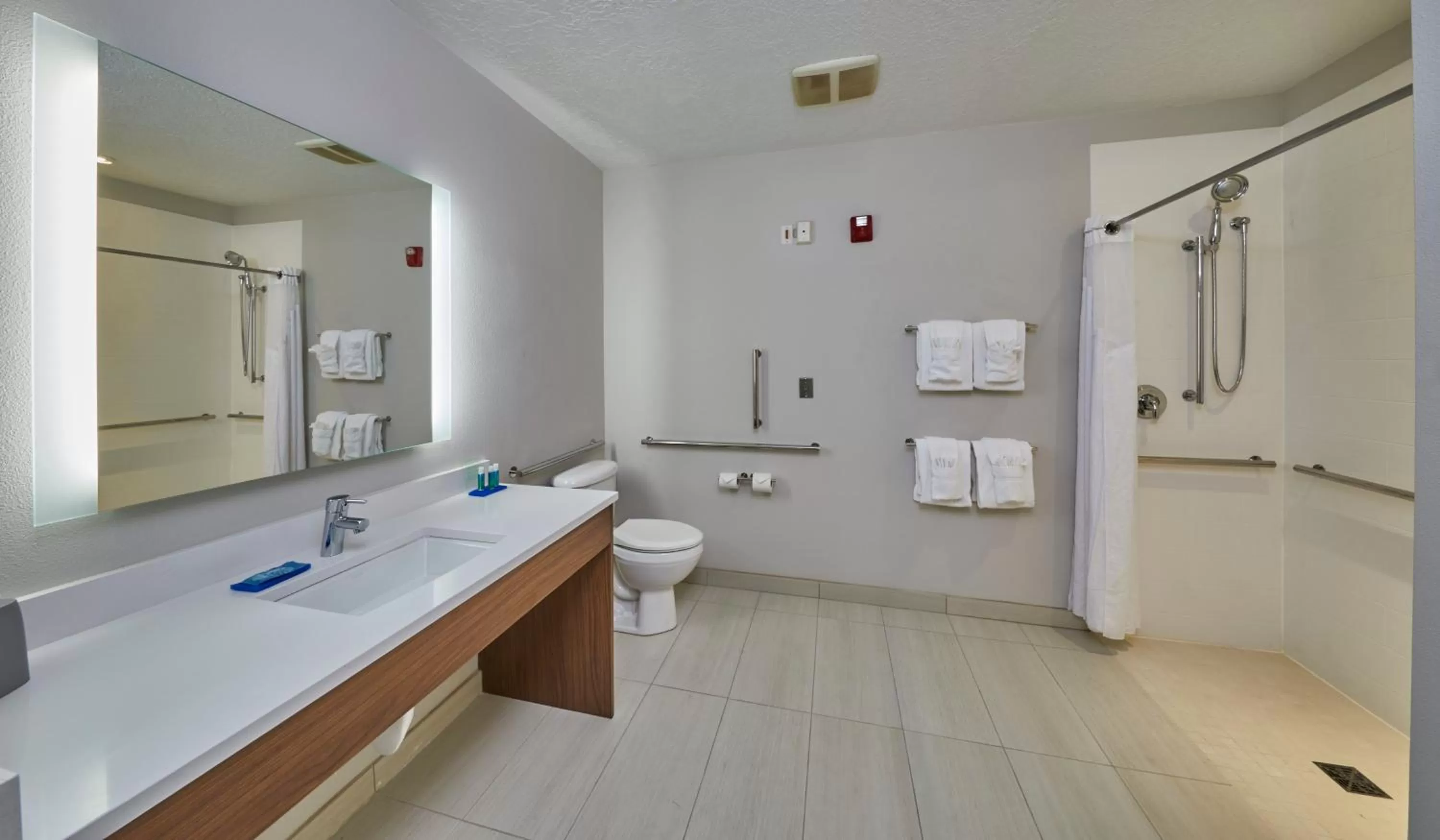 Shower in Holiday Inn Express Hotel & Suites Medford-Central Point by IHG