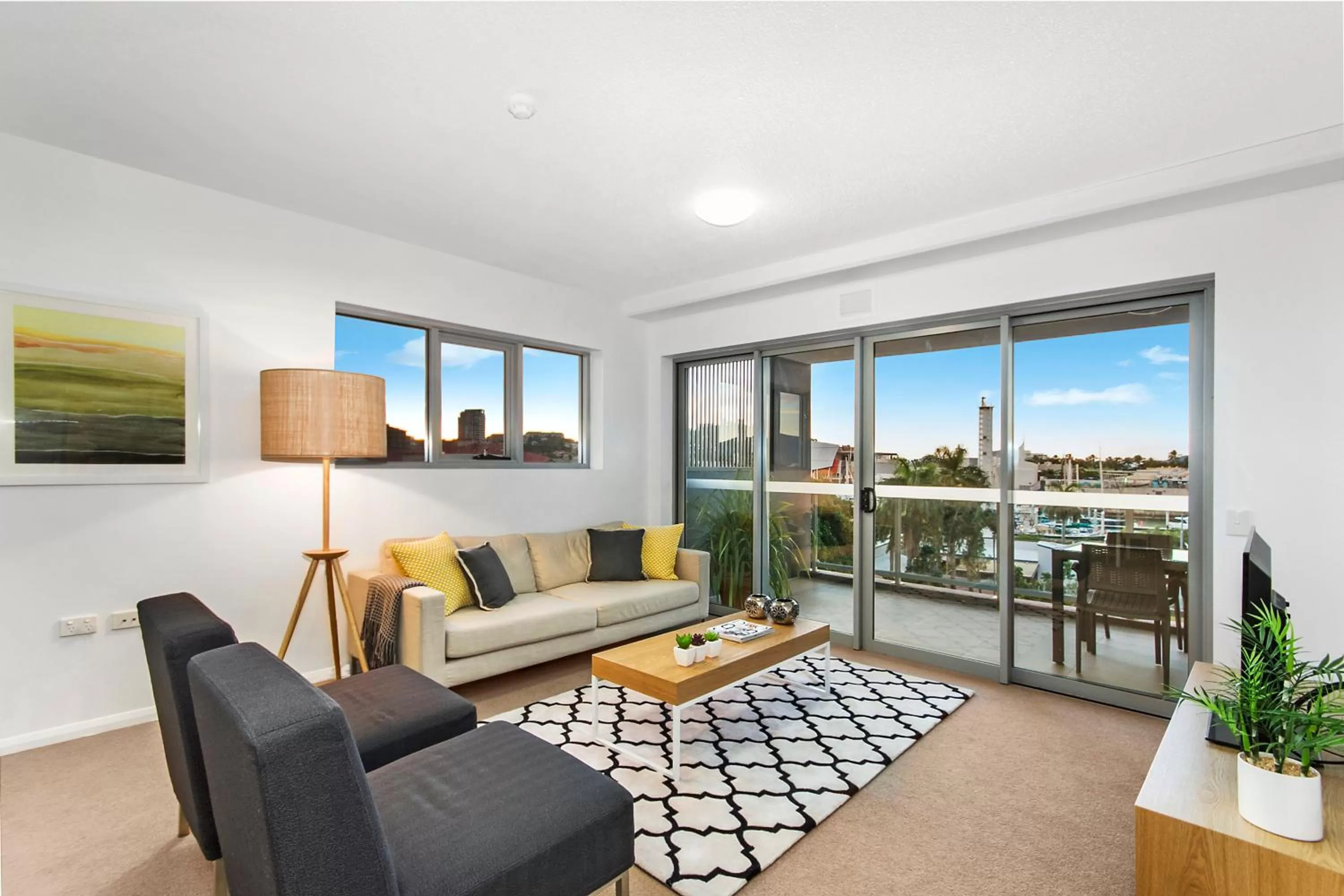 Living room in Allure Hotel & Apartments