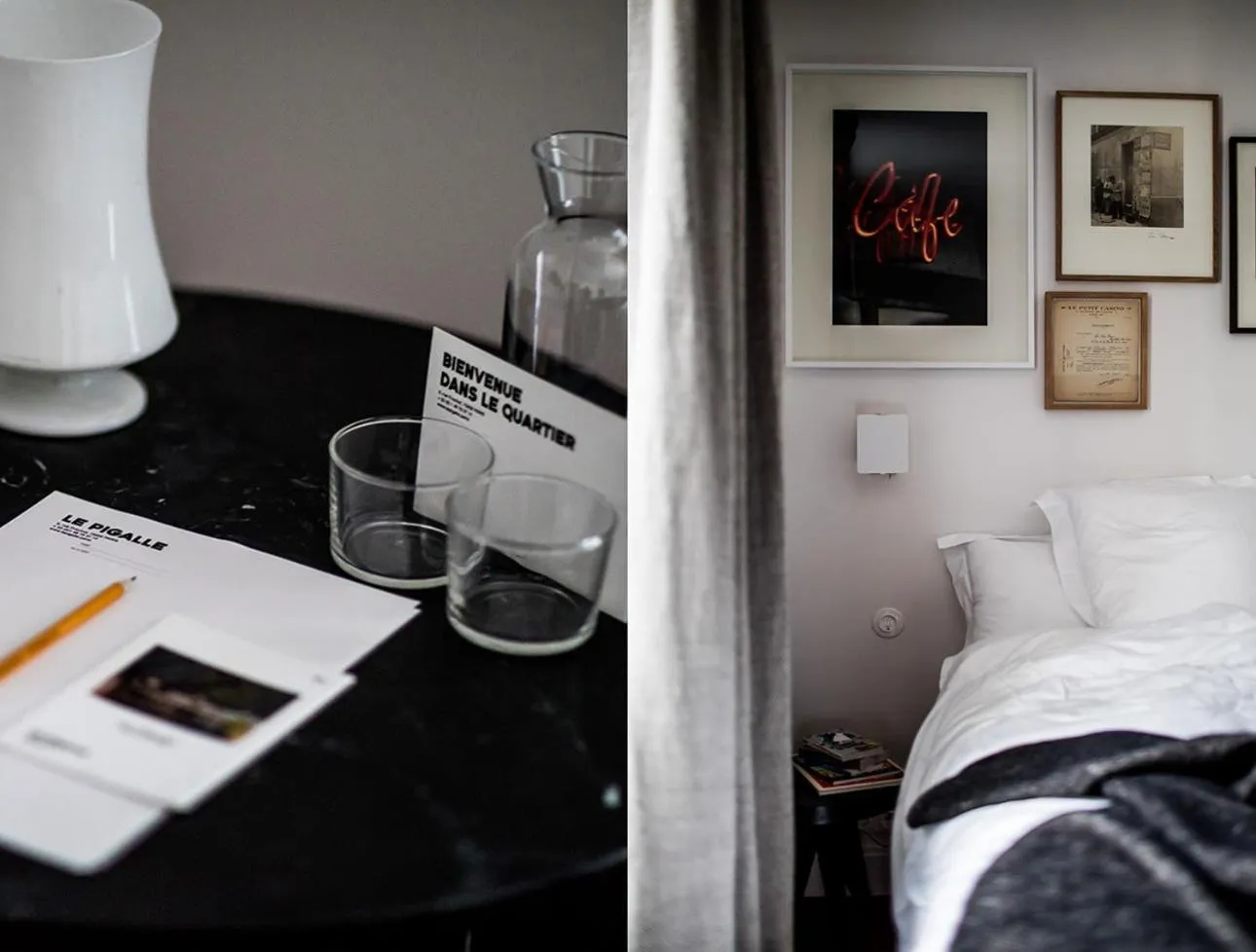 Bed in Le Pigalle, a Member of Design Hotels