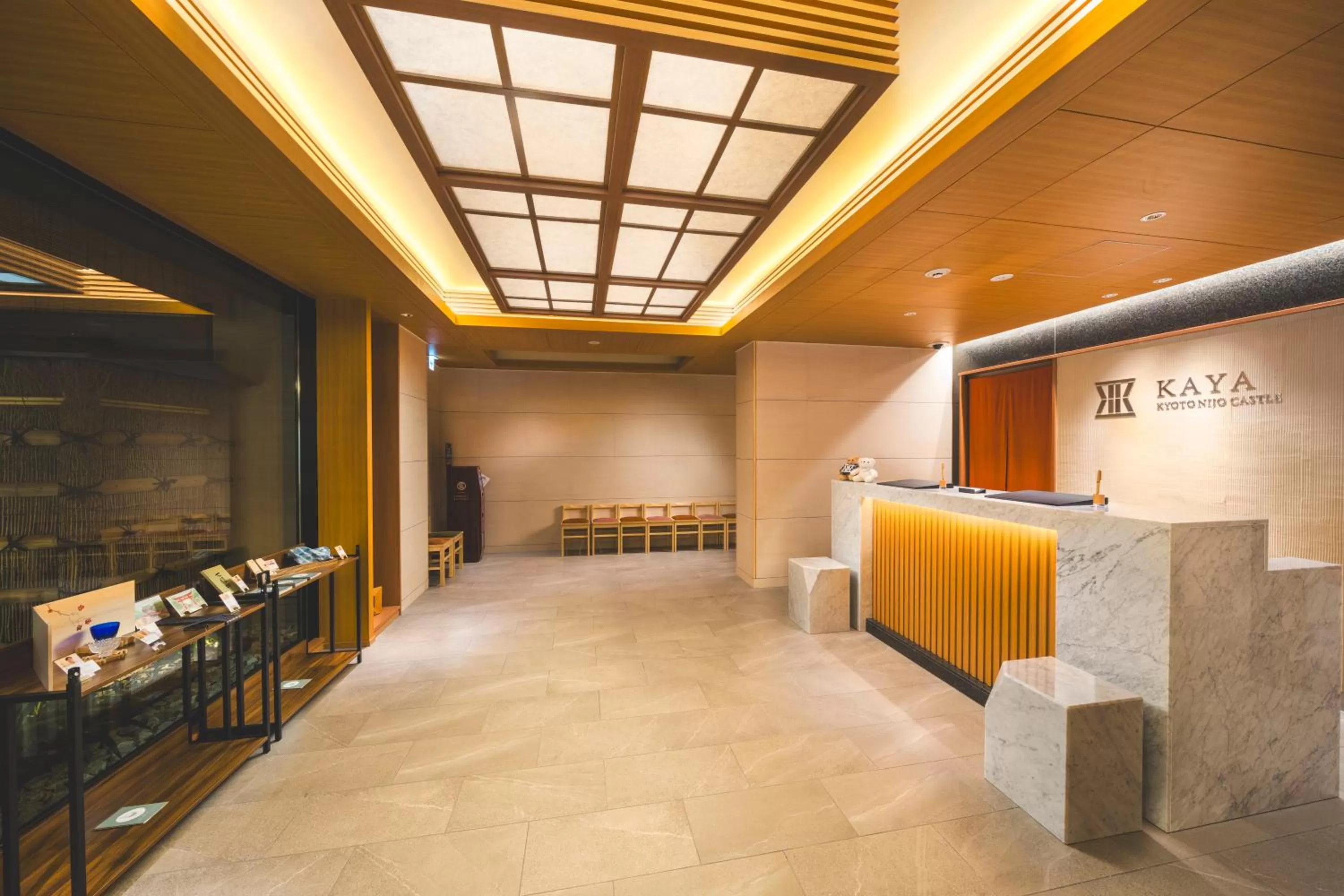 Lobby or reception in KAYA Kyoto Nijo Castle, BW Signature Collection by Best Western