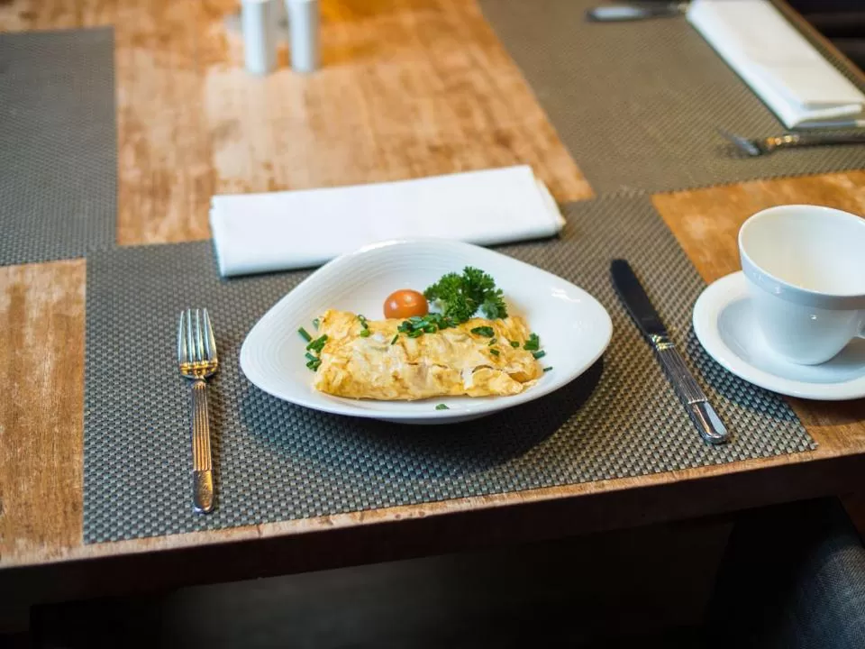 Buffet breakfast in Domaine Leidinger