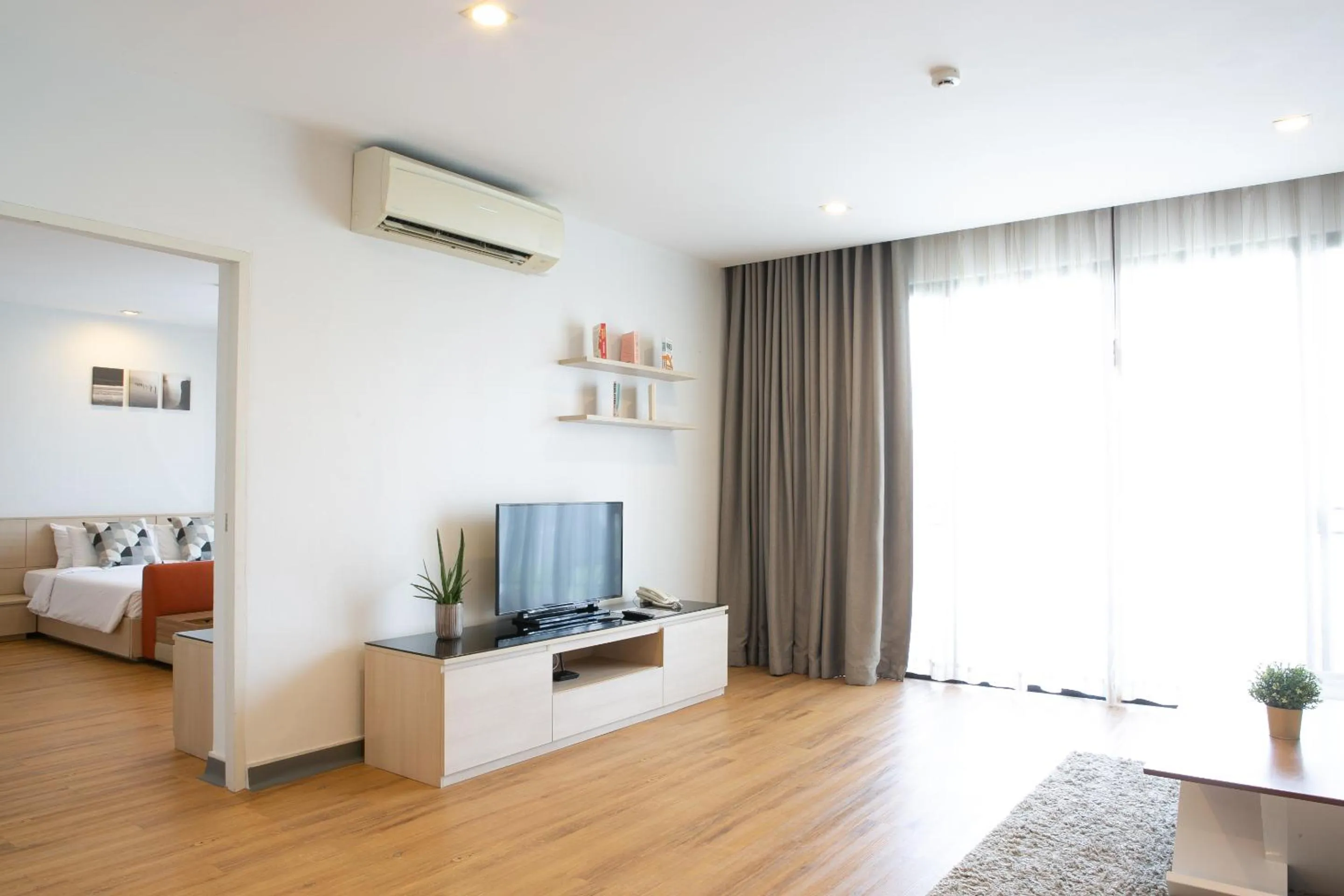 Living room, Bed in The Silver Palm Wellness Resort