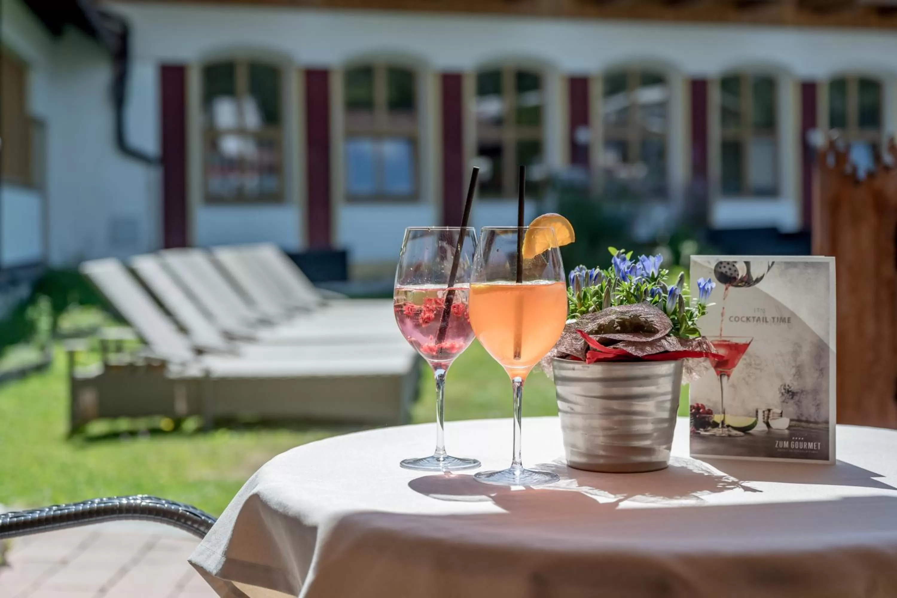 Garden in Hotel Zum Gourmet