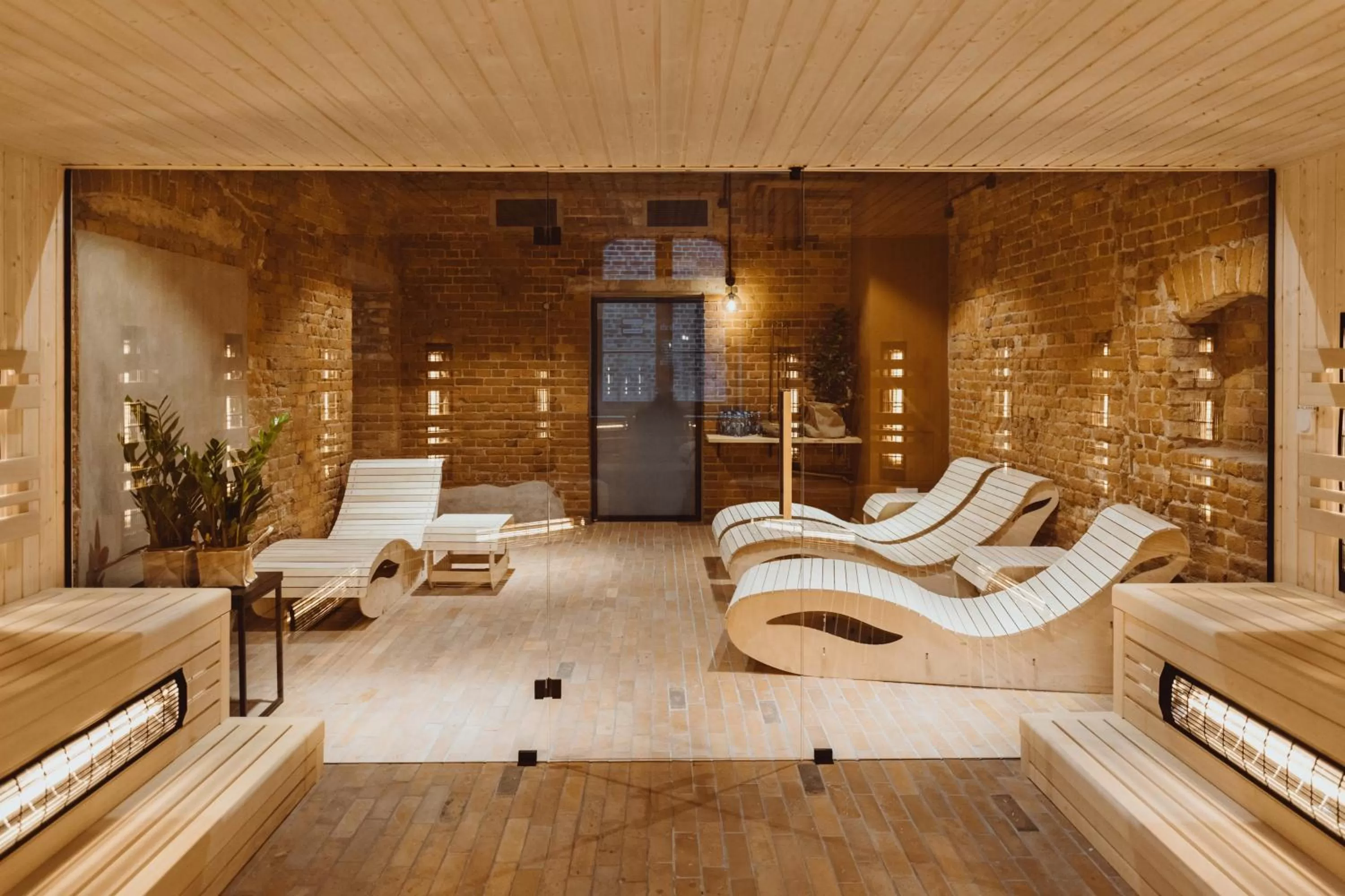 Sauna in ARCHE Dwór Uphagena Gdańsk