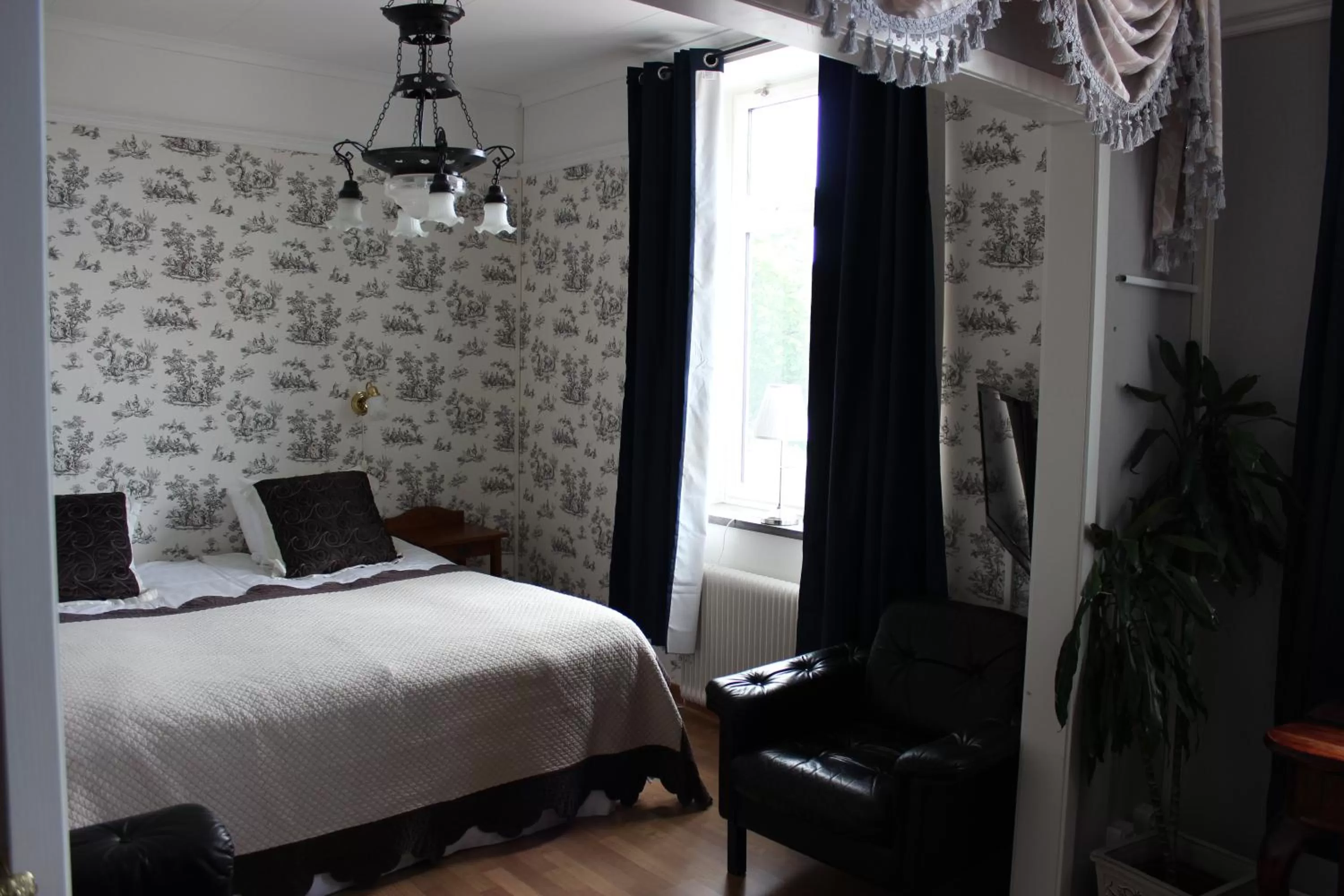 Bed in Hotell Läckö