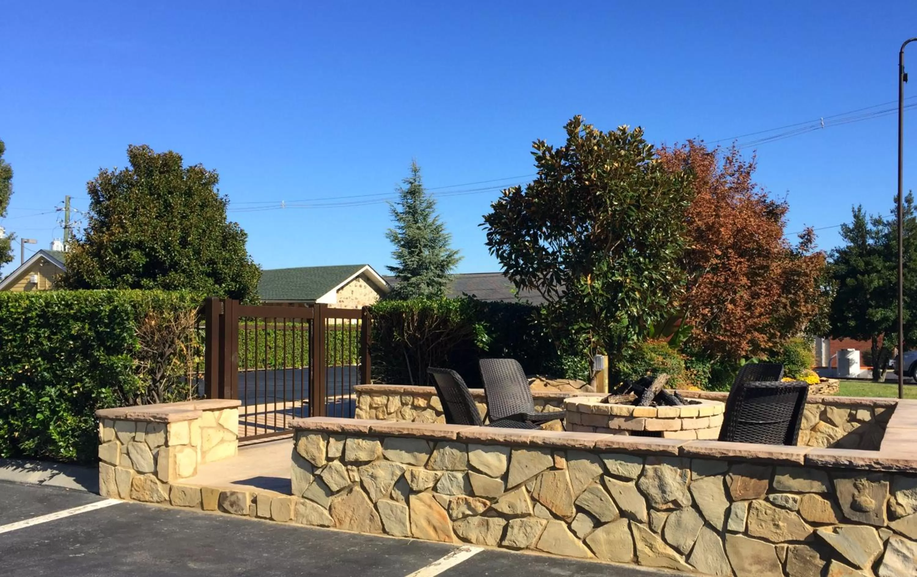 Patio in Baymont by Wyndham Sevierville Pigeon Forge