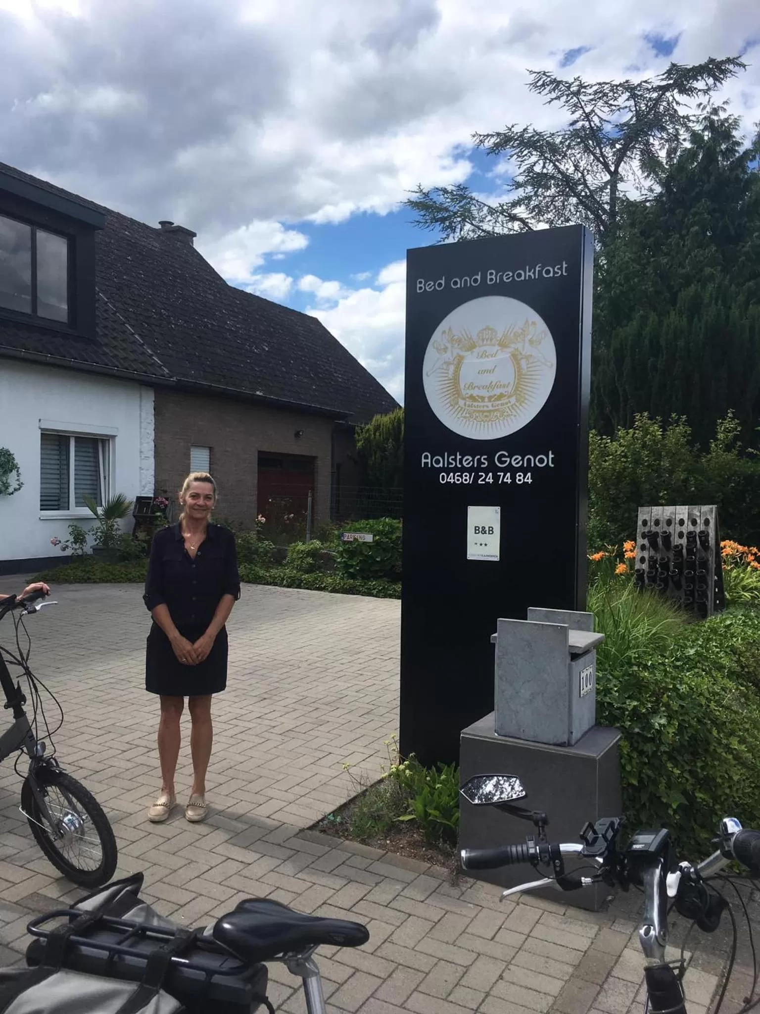 View (from property/room) in B&B Aalsters-genot