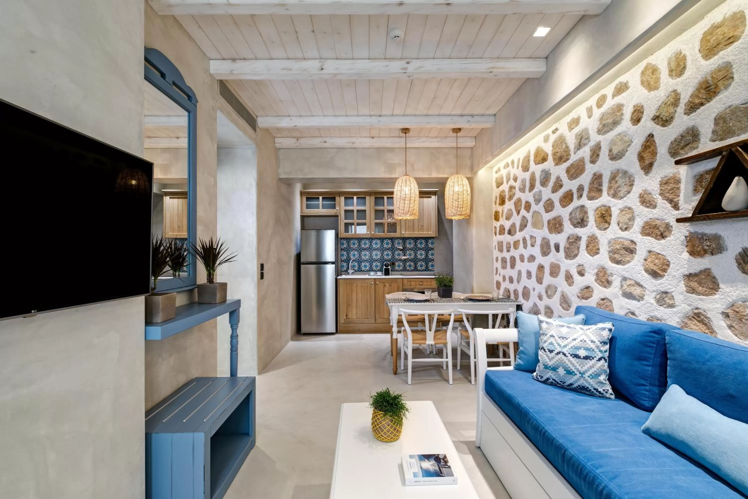 Living room in Estia Boutique Apartments