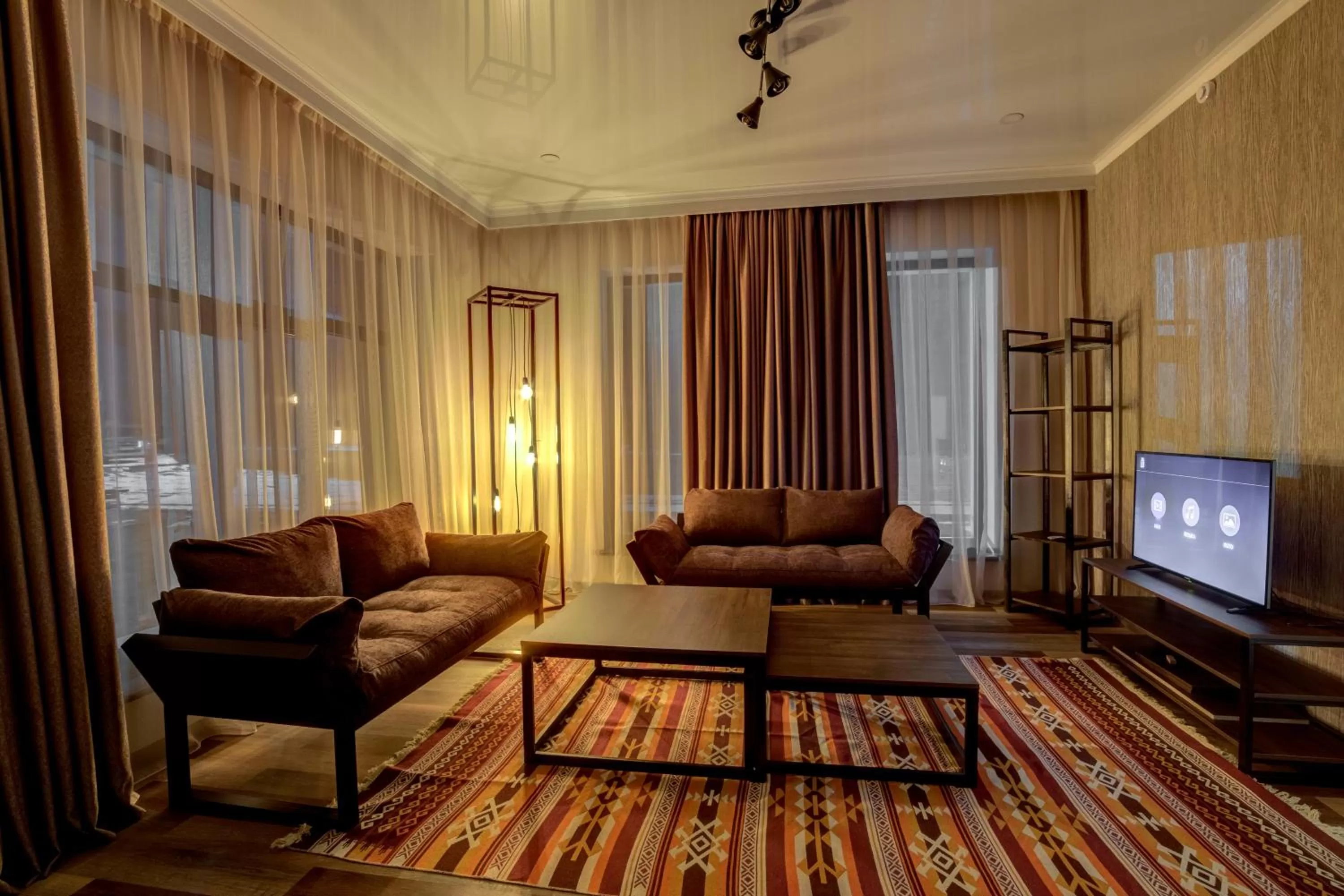 Seating Area in My hotel Karakol