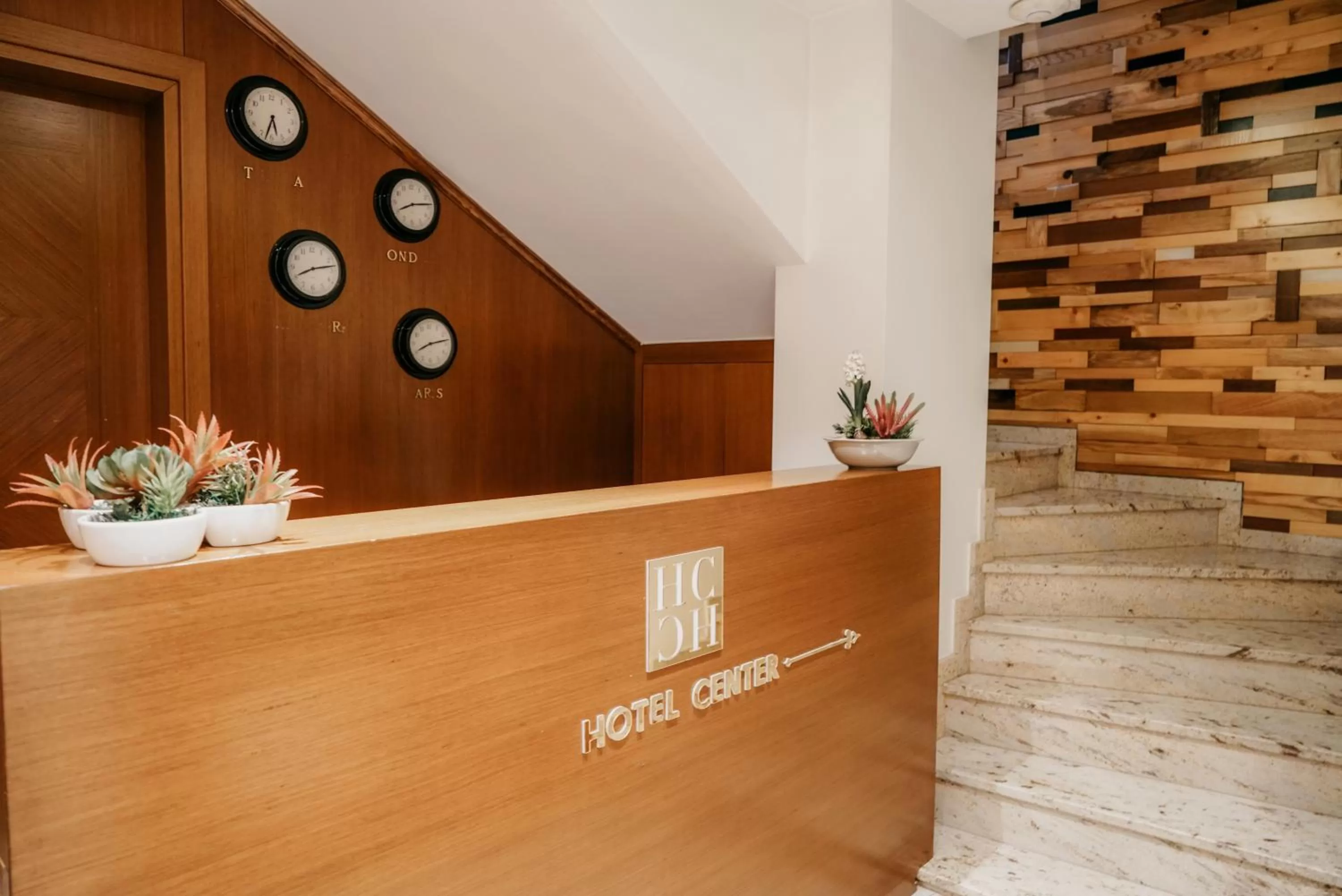 Property logo or sign in Center Hotel