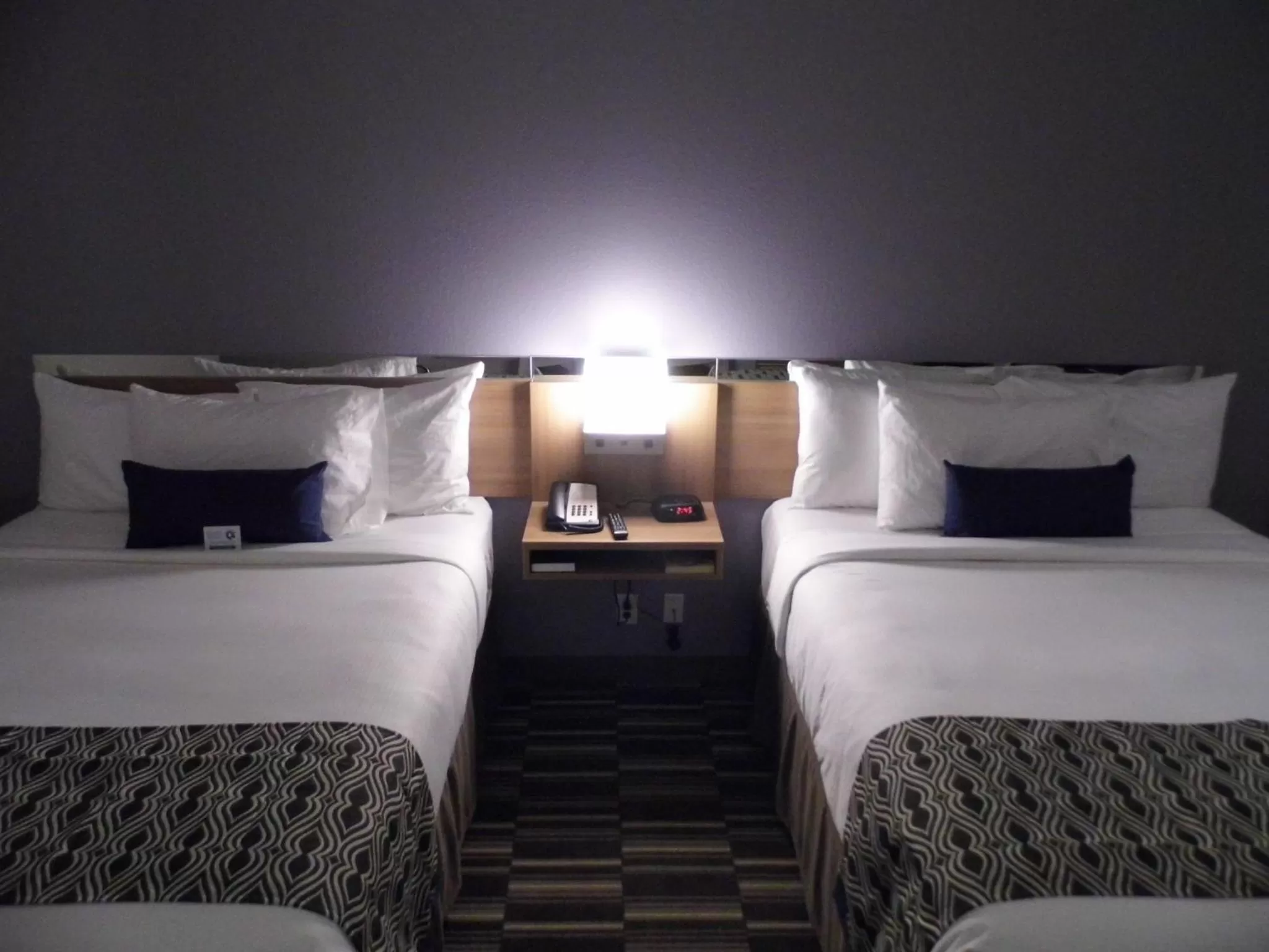 Queen Room with Two Queen Beds - Non-Smoking in Microtel Inn & Suites by Wyndham Vernal/Naples