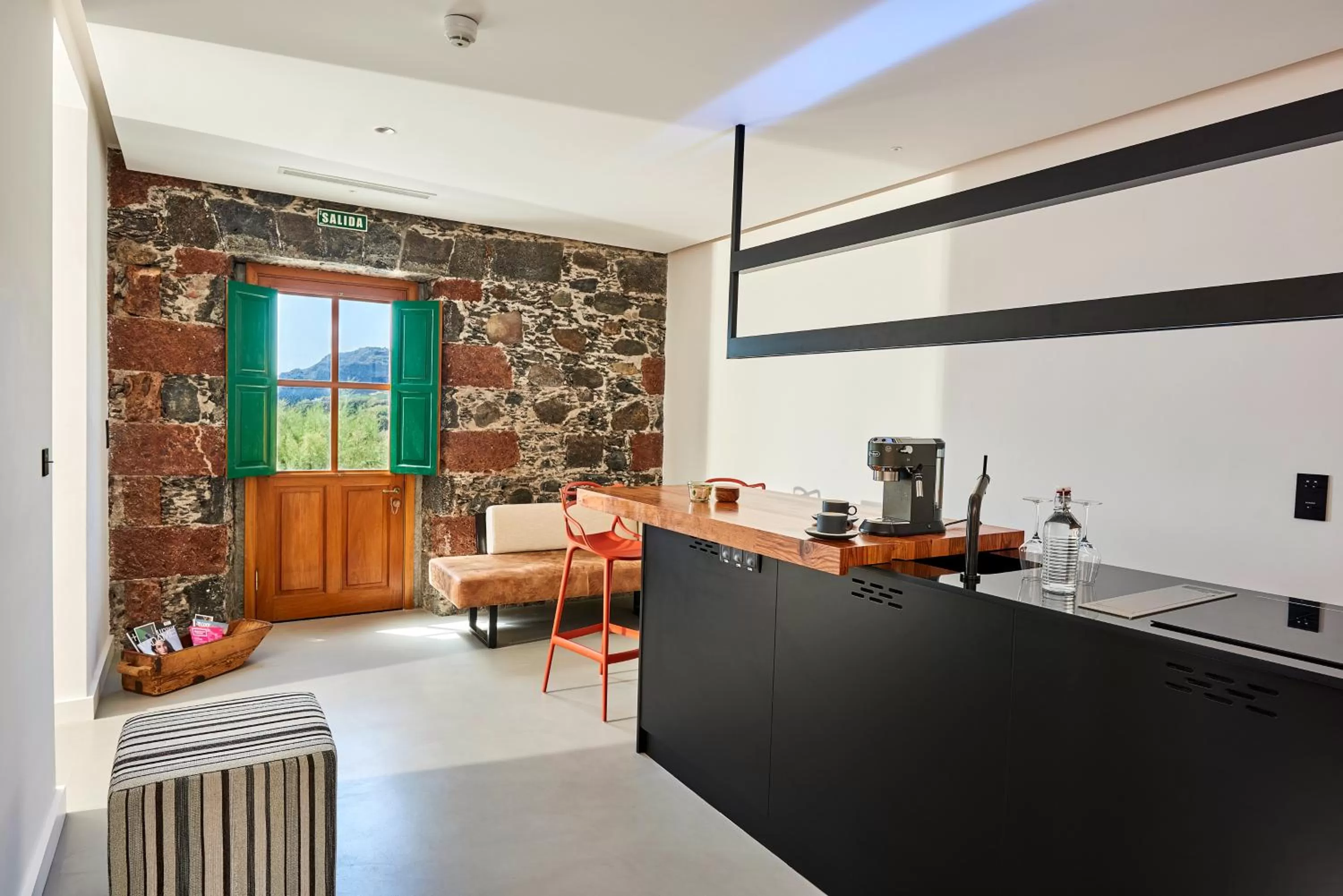 Photo of the whole room in Lighthouse on La Palma Island