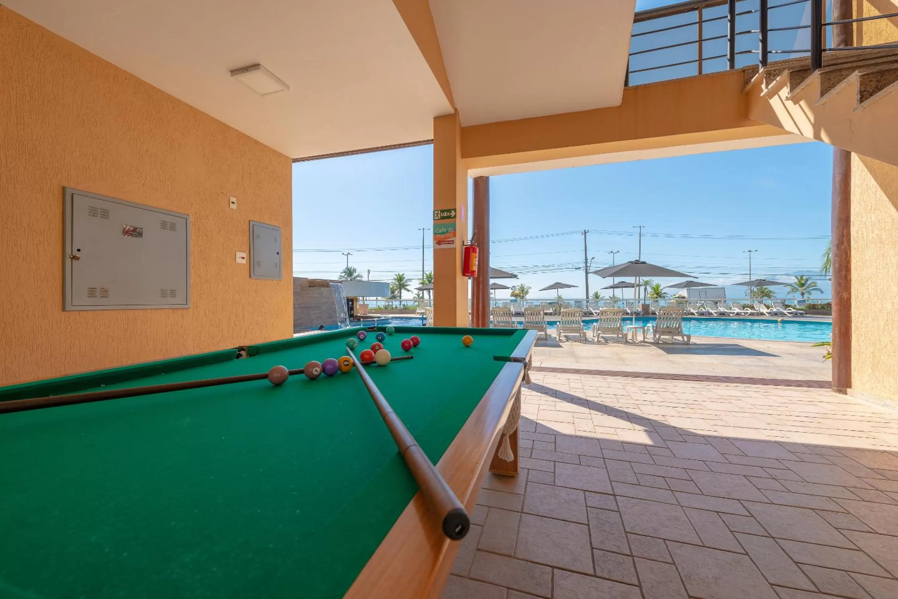 Billiard in Hotel Costa Norte Massaguaçu