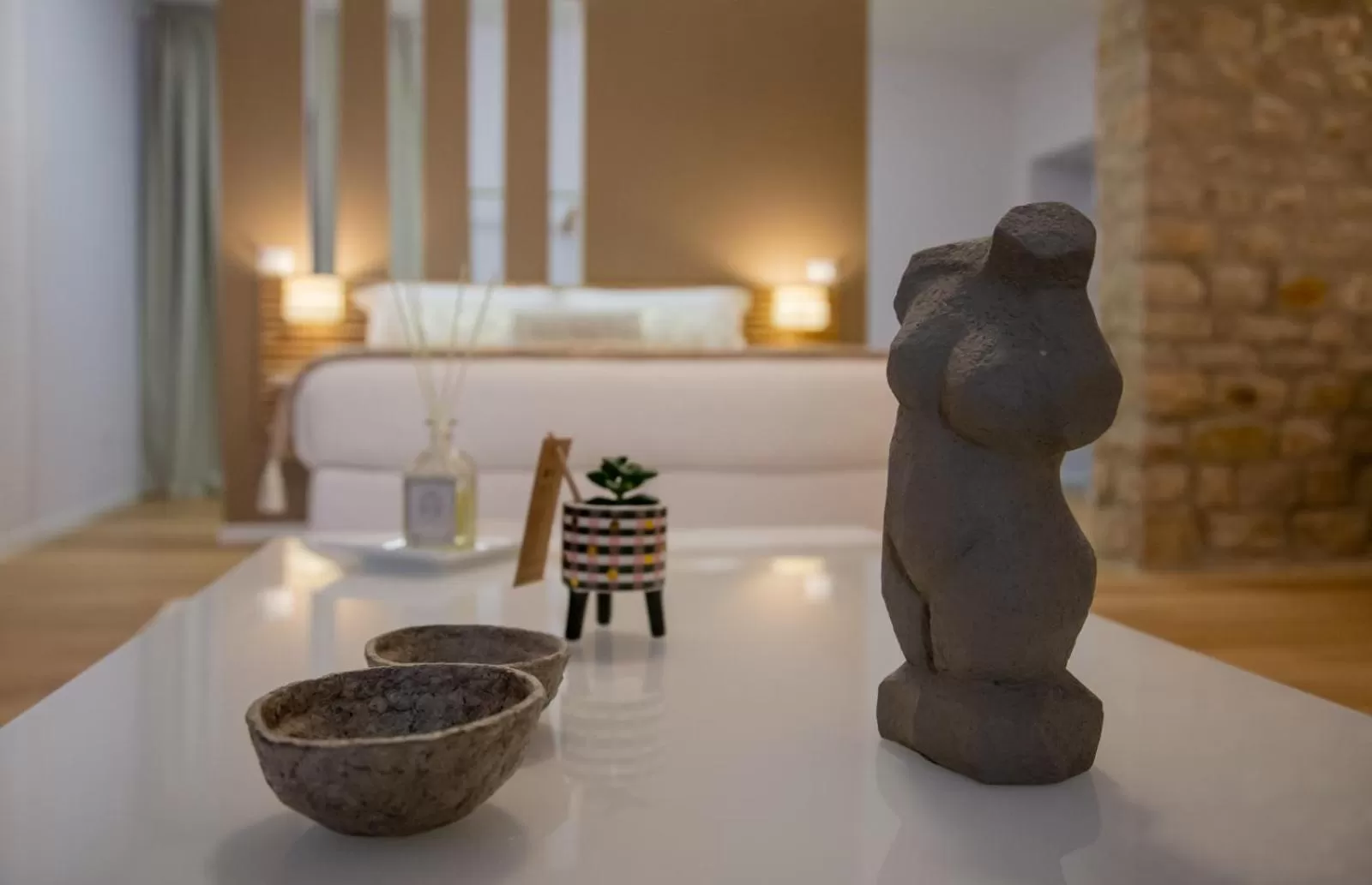 Photo of the whole room in La Piazzetta Suite