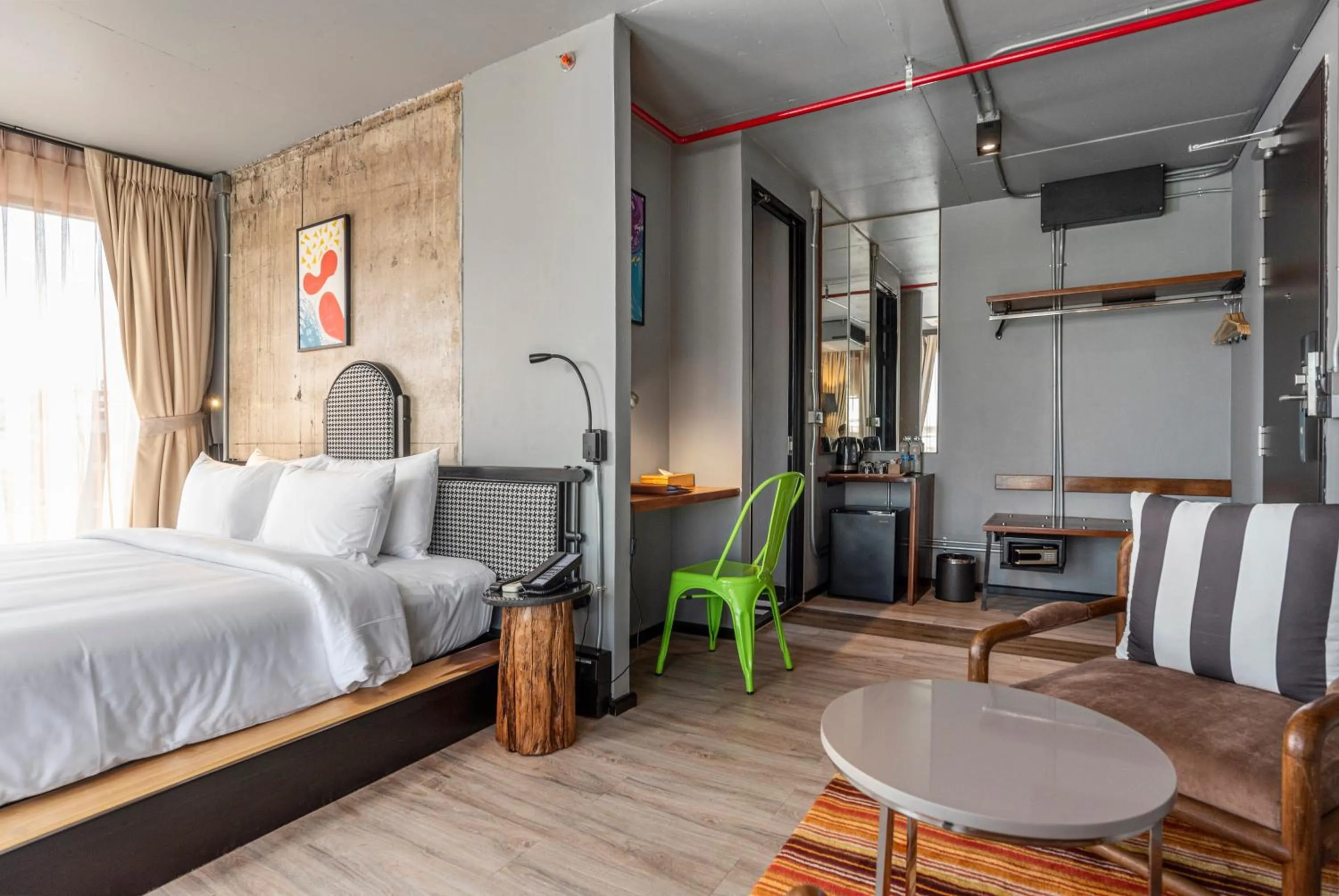 Bed in MeStyle Museum Hotel