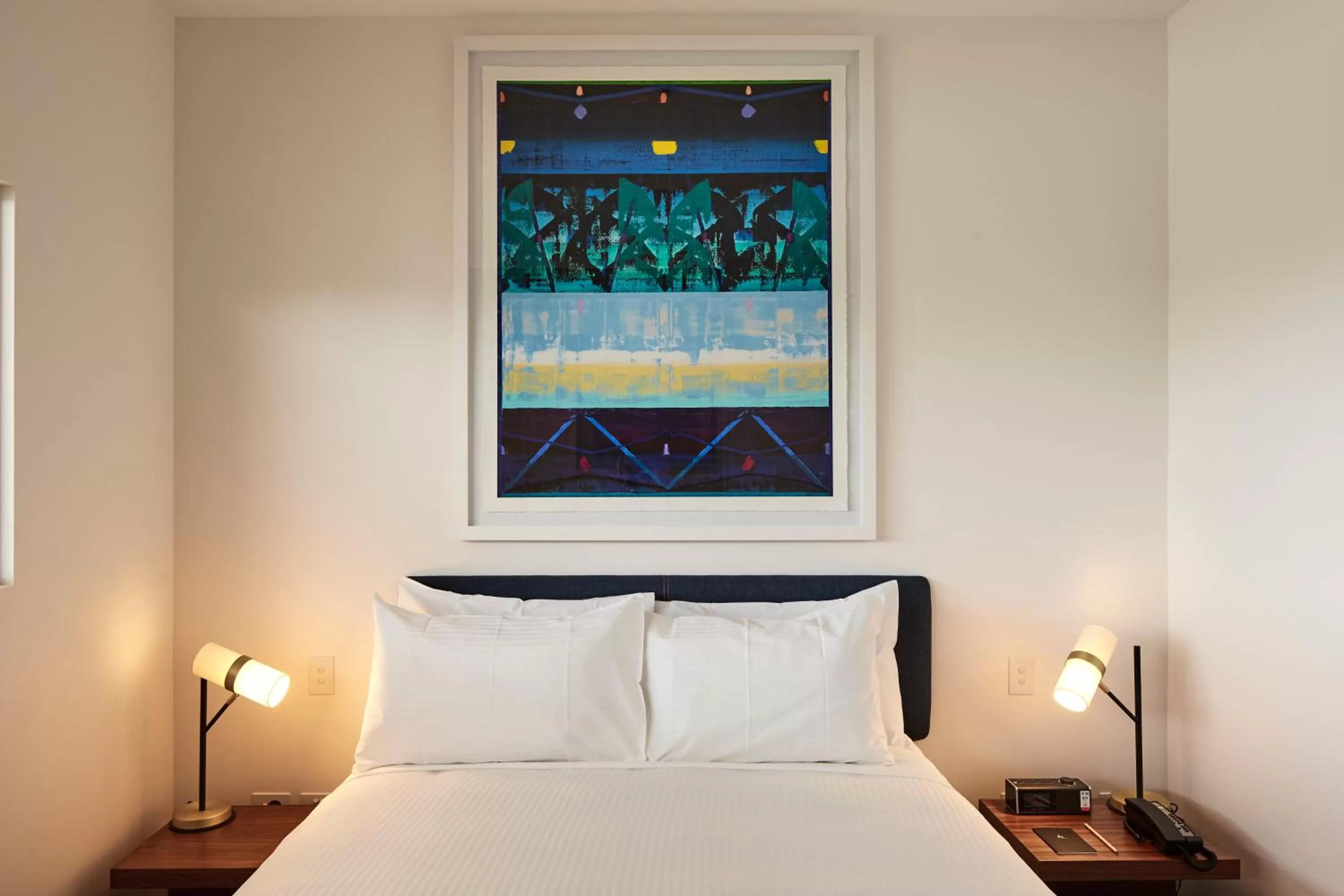 Bed in The Johnson Brisbane - Art Series