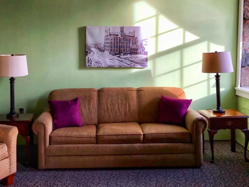 Bedroom in The Inn at Stone Mill