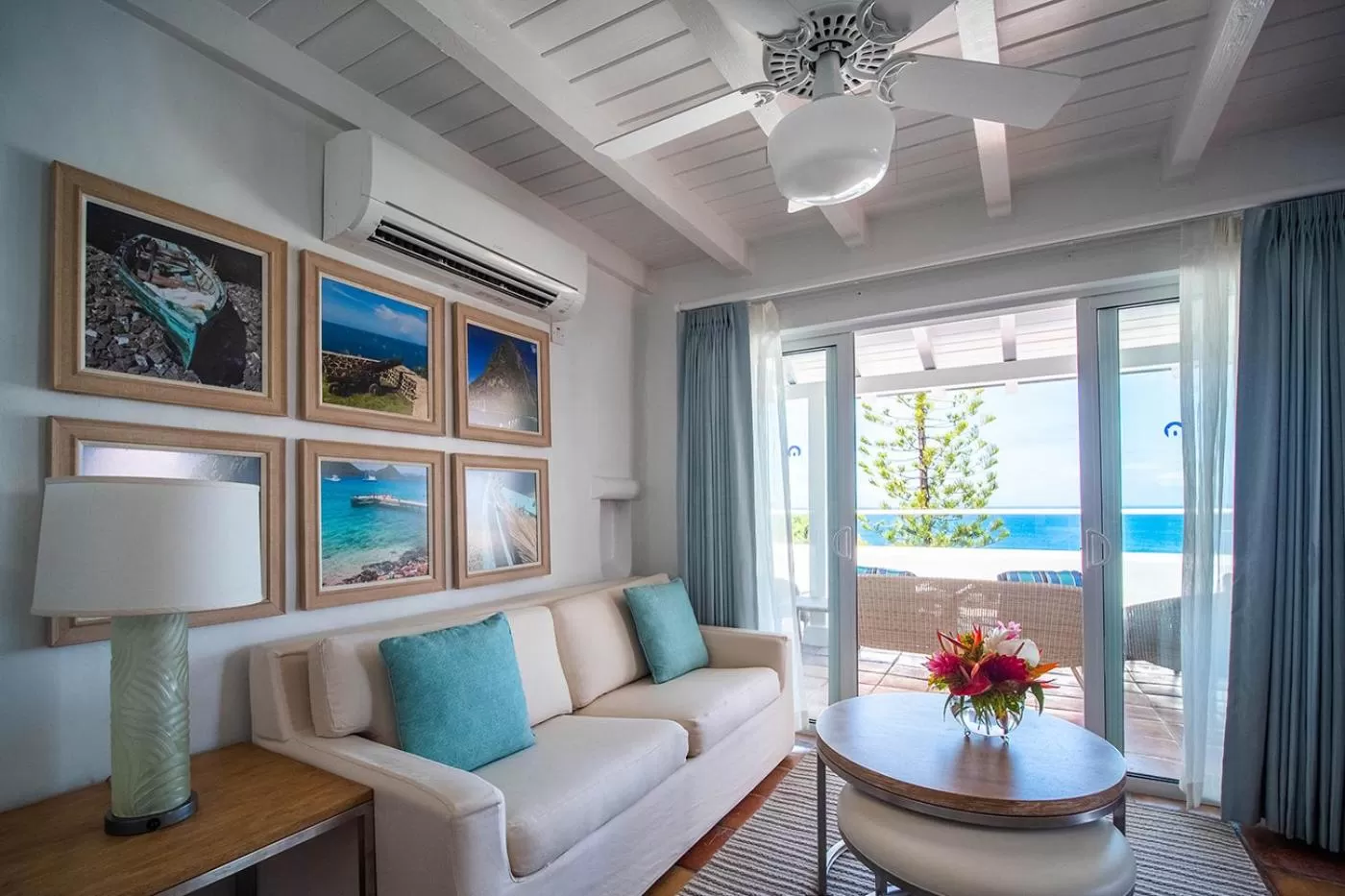 Living room in Windjammer Landing Resort and Residences