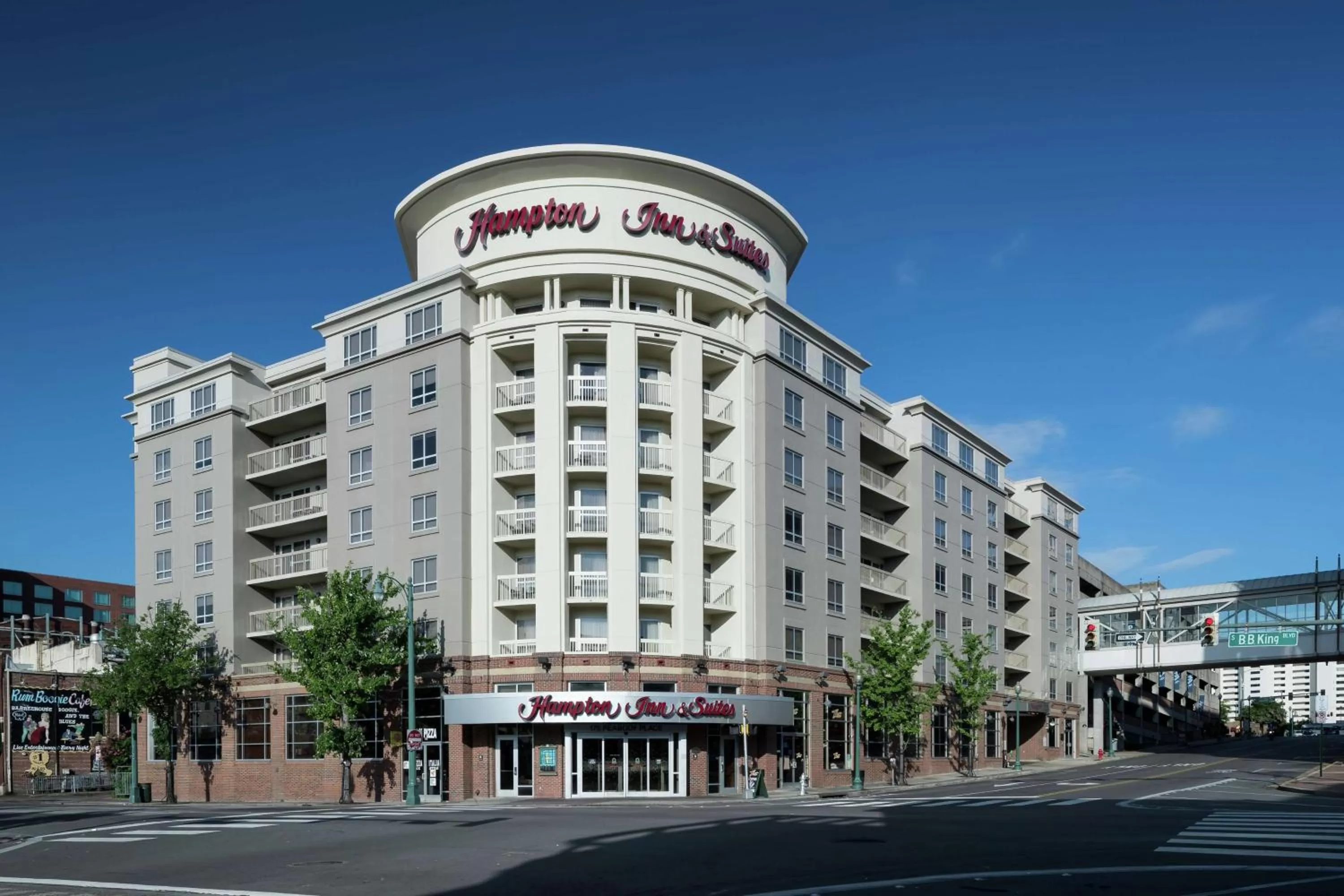Property building in Hampton Inn & Suites Memphis-Beale Street