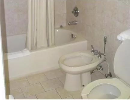 Bathroom in Miami Princess Hotel