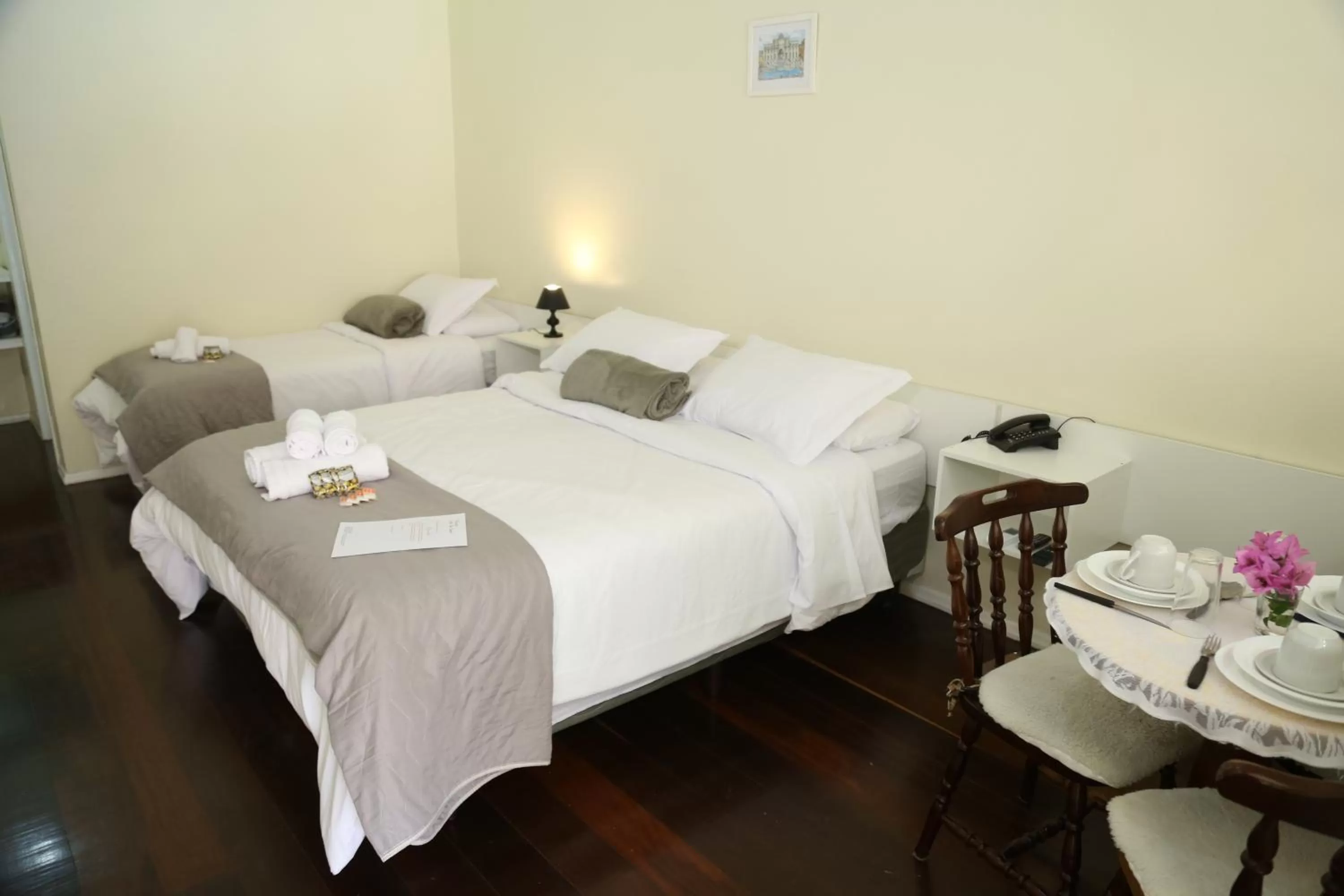 Bed in Pousada Lanai Canela