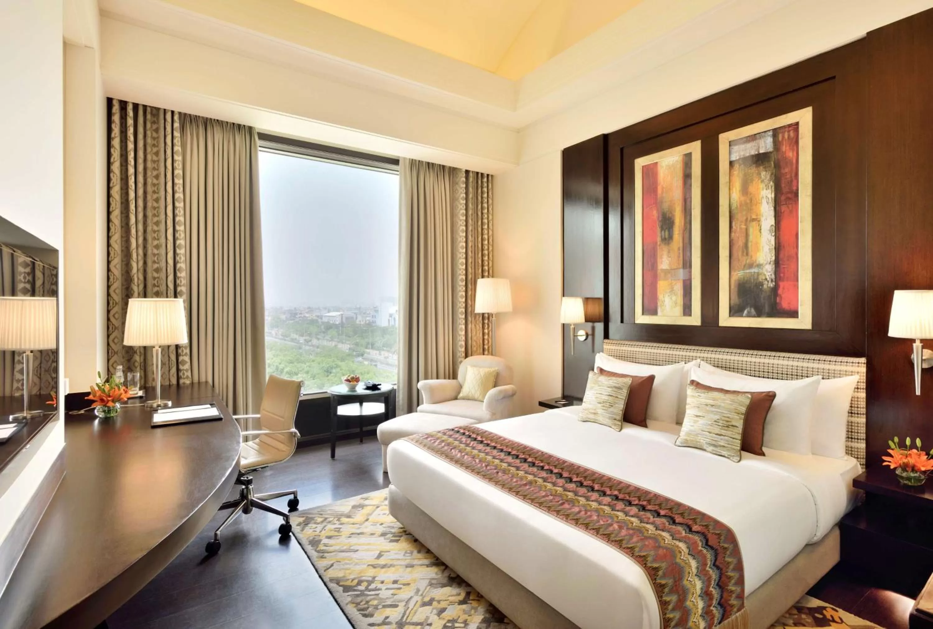Premium Double or Twin Room with 15% discount on Food and Soft beverage in Radisson Noida