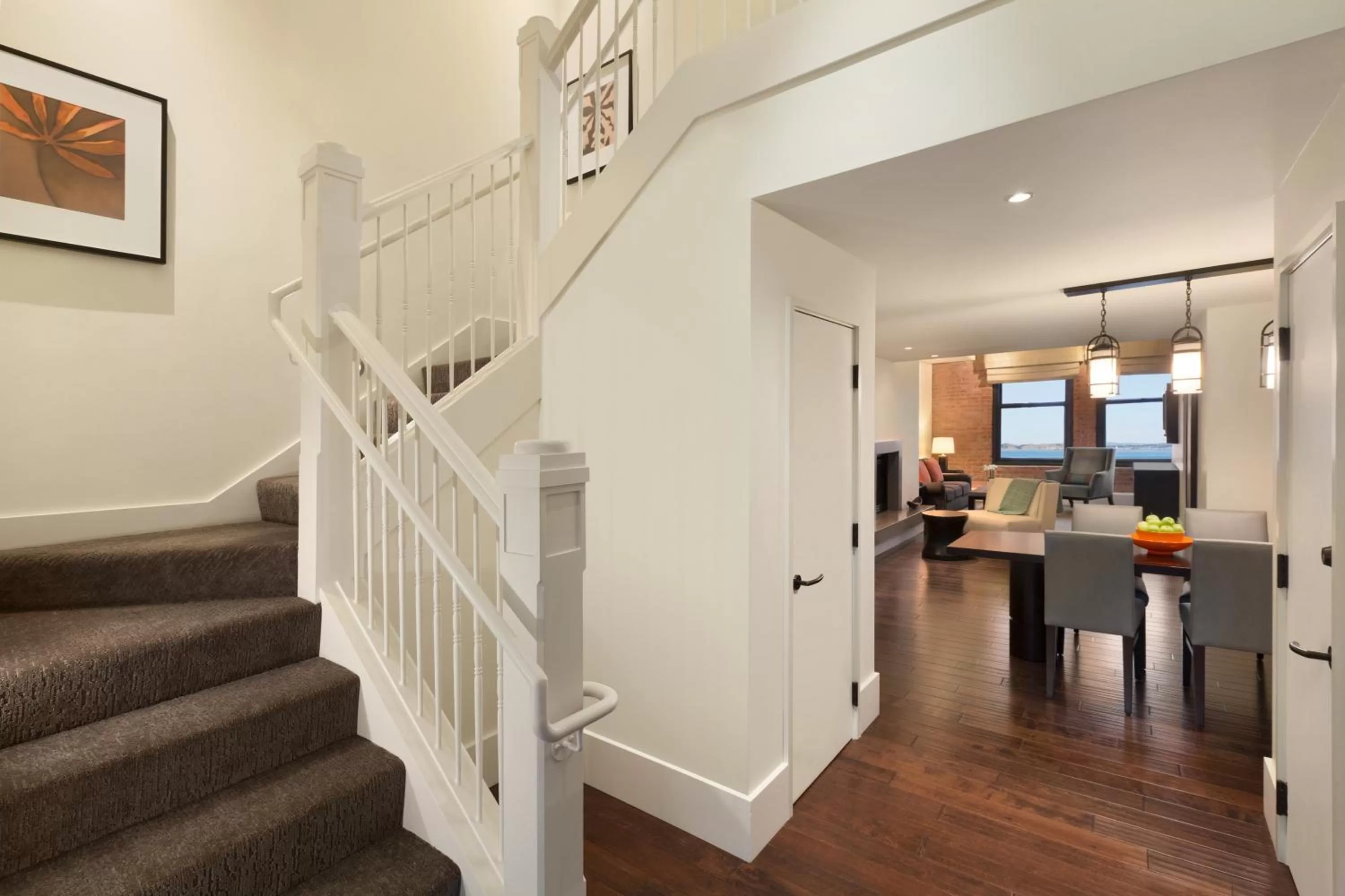 Living room in The Fairmont Heritage Place Ghirardelli Square