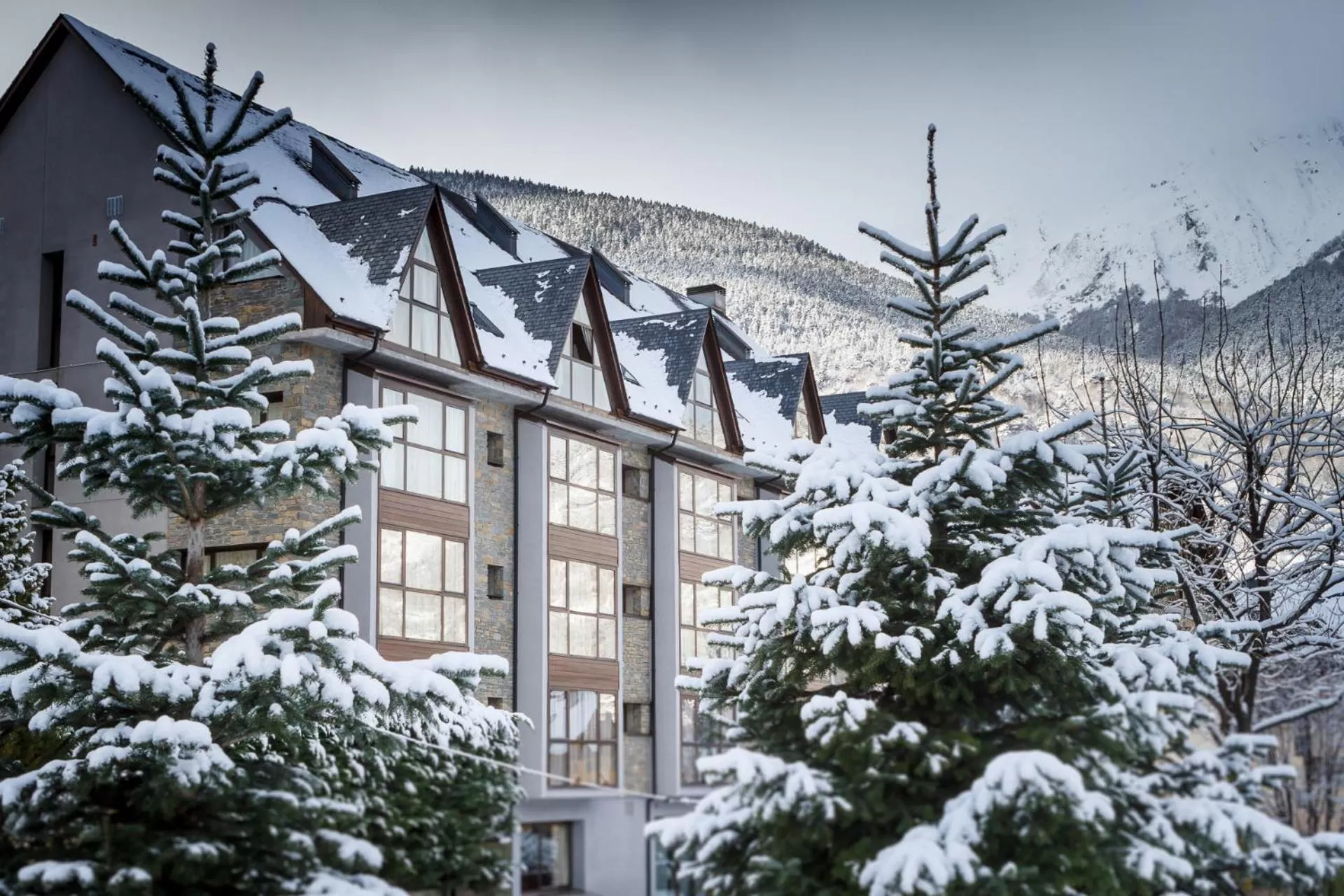 Property building in Aparthotel La Vall Blanca