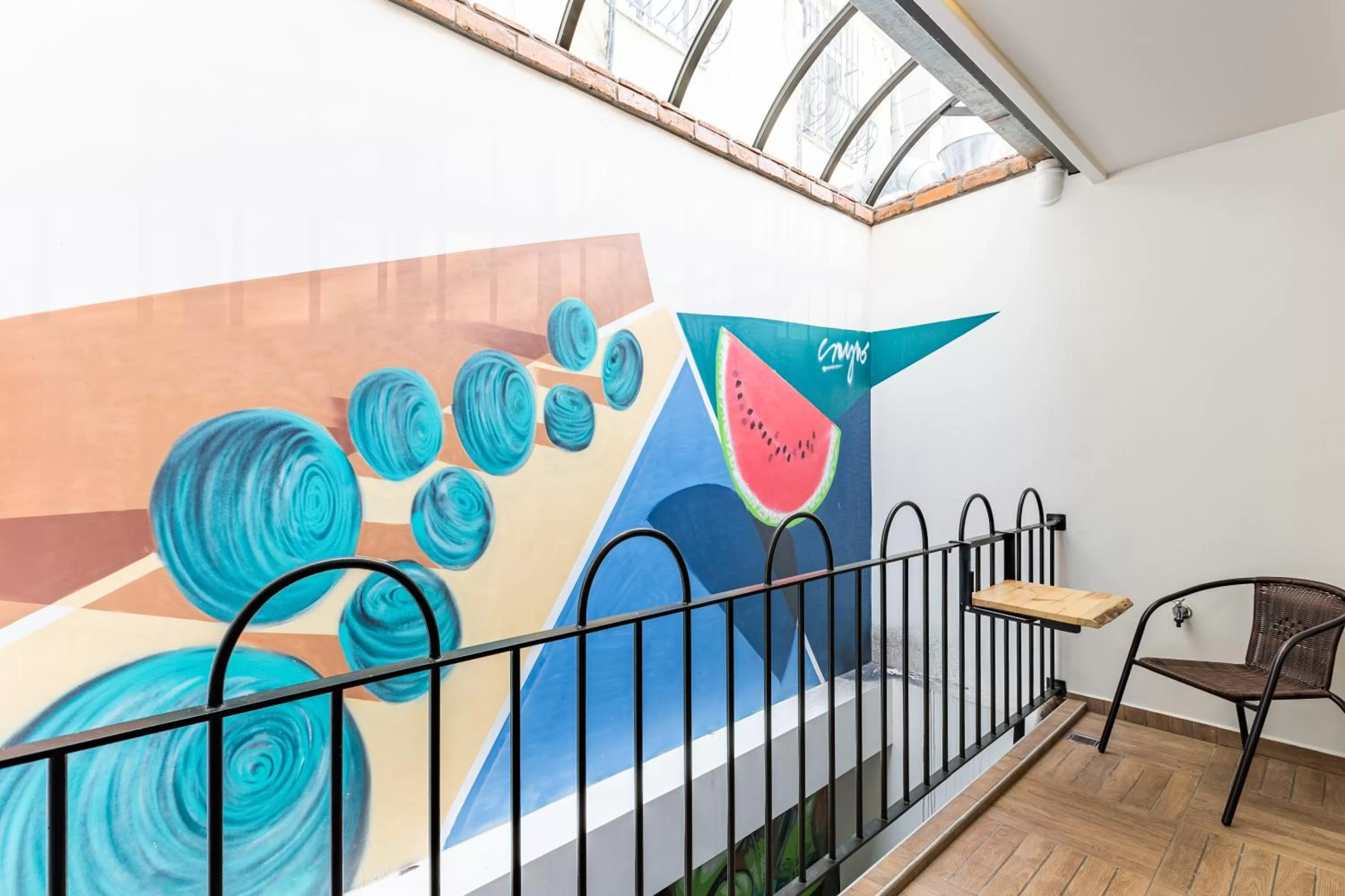 Balcony/Terrace in Villa Pera Suite Hotel