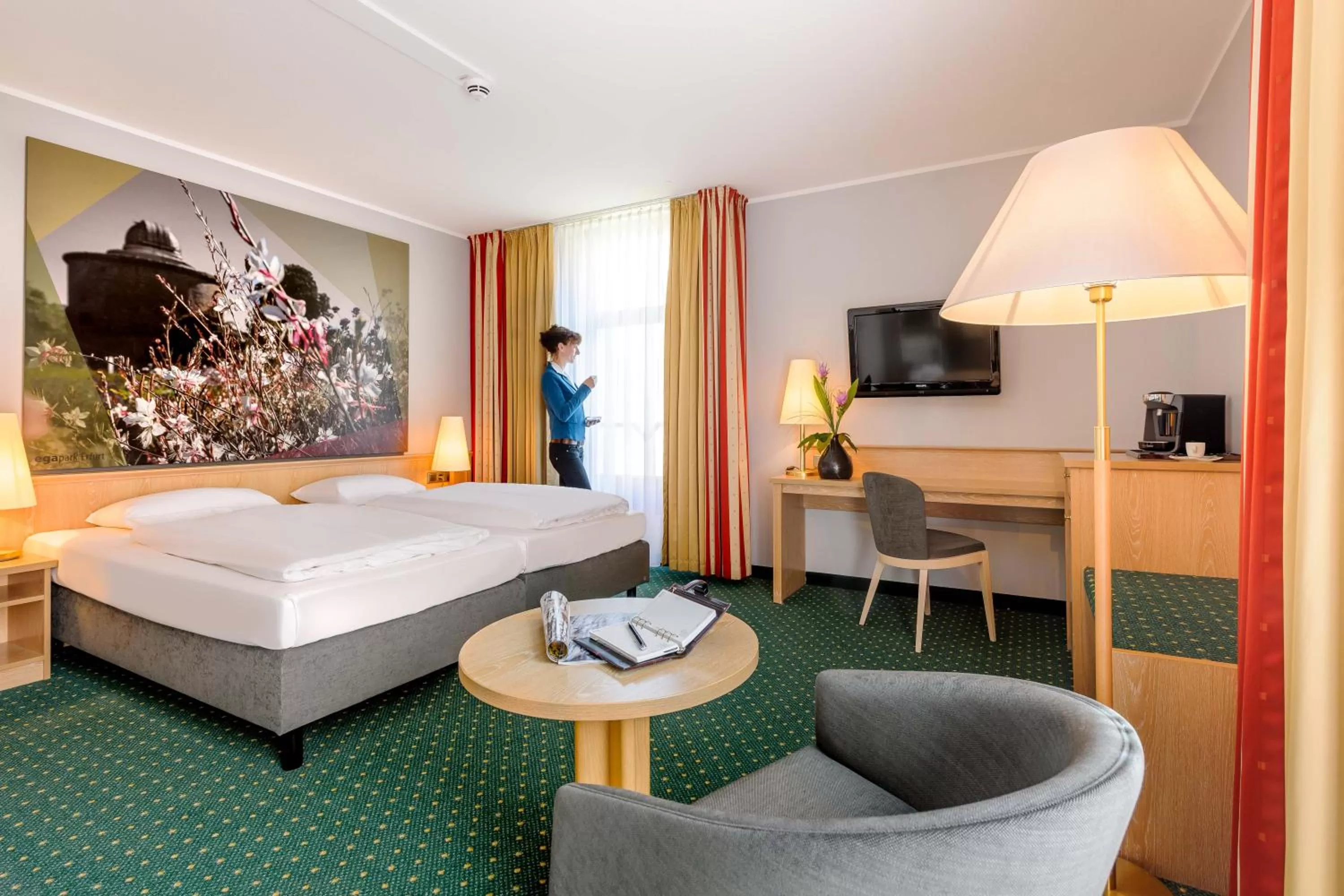 Photo of the whole room, Bed in Mercure Hotel Erfurt Altstadt