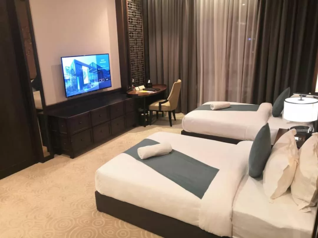 Bed in Vangohh Eminent Hotel & Spa