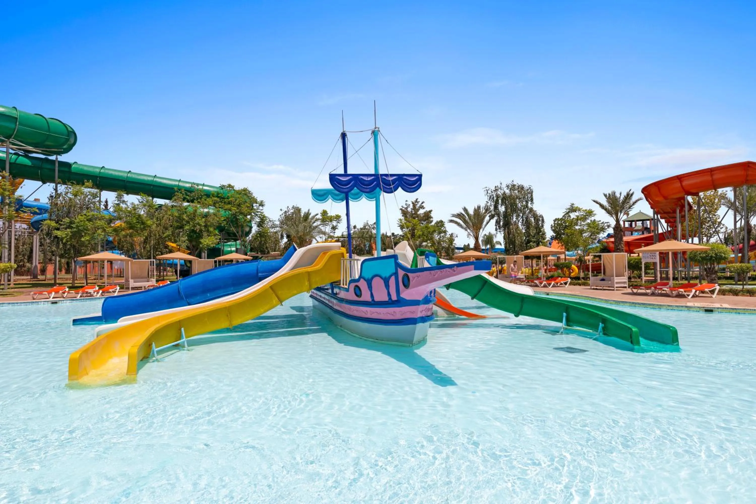 Aqua park in Pickalbatros Aqua Fun Club All Inclusive