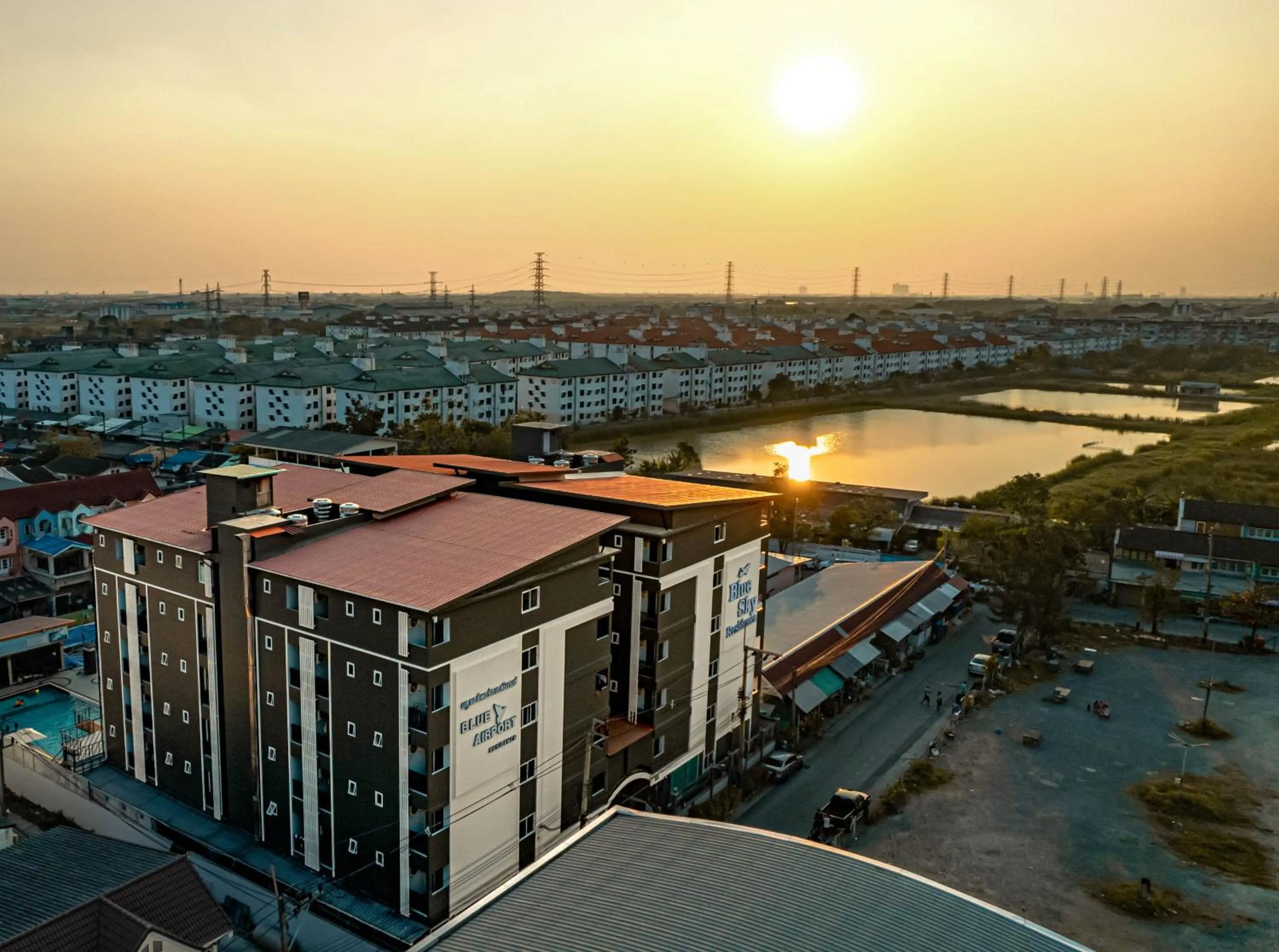 Property building in Blue Sky Residence Airport
