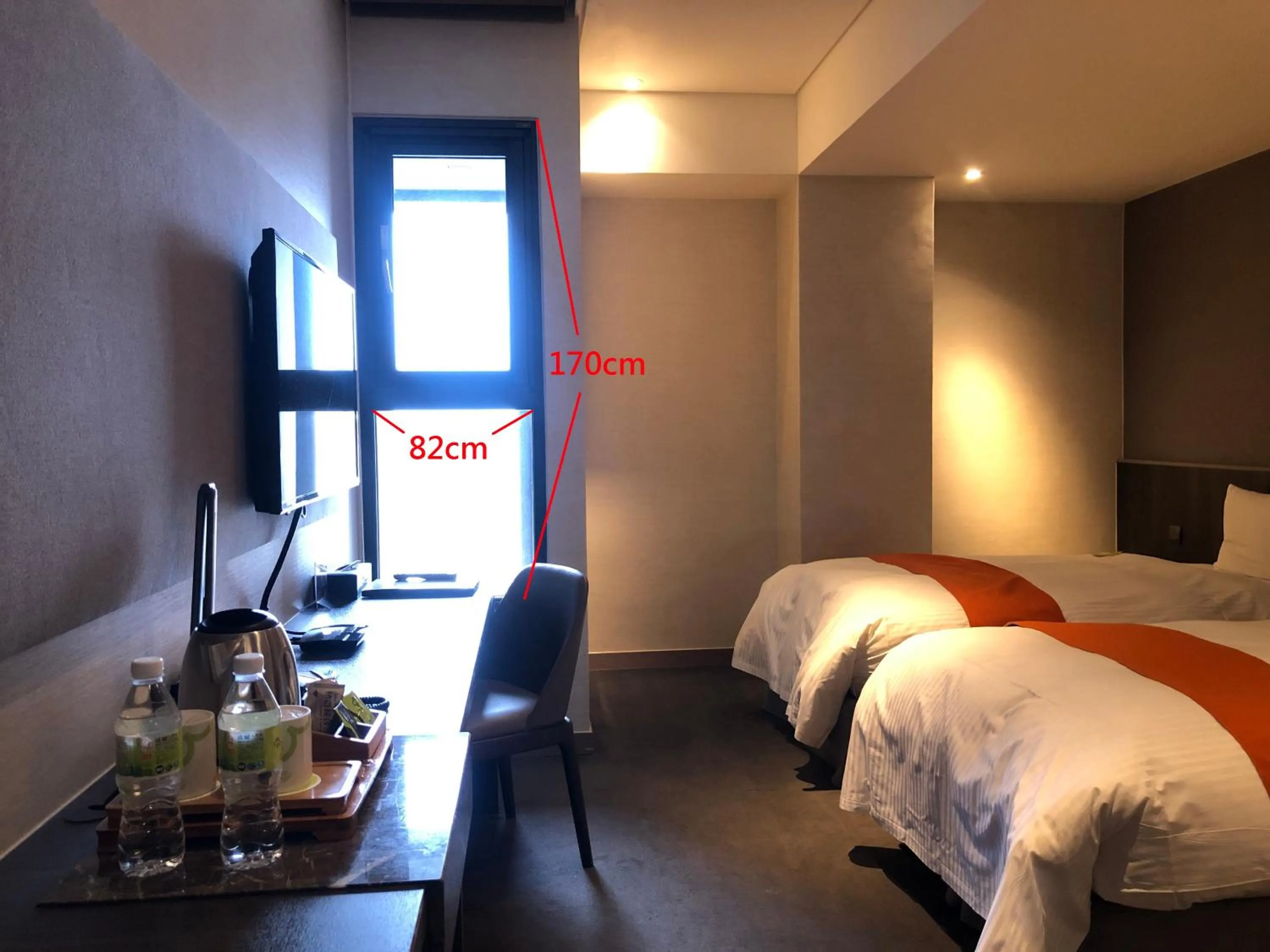 Bed in Hualien Holiday Hotel