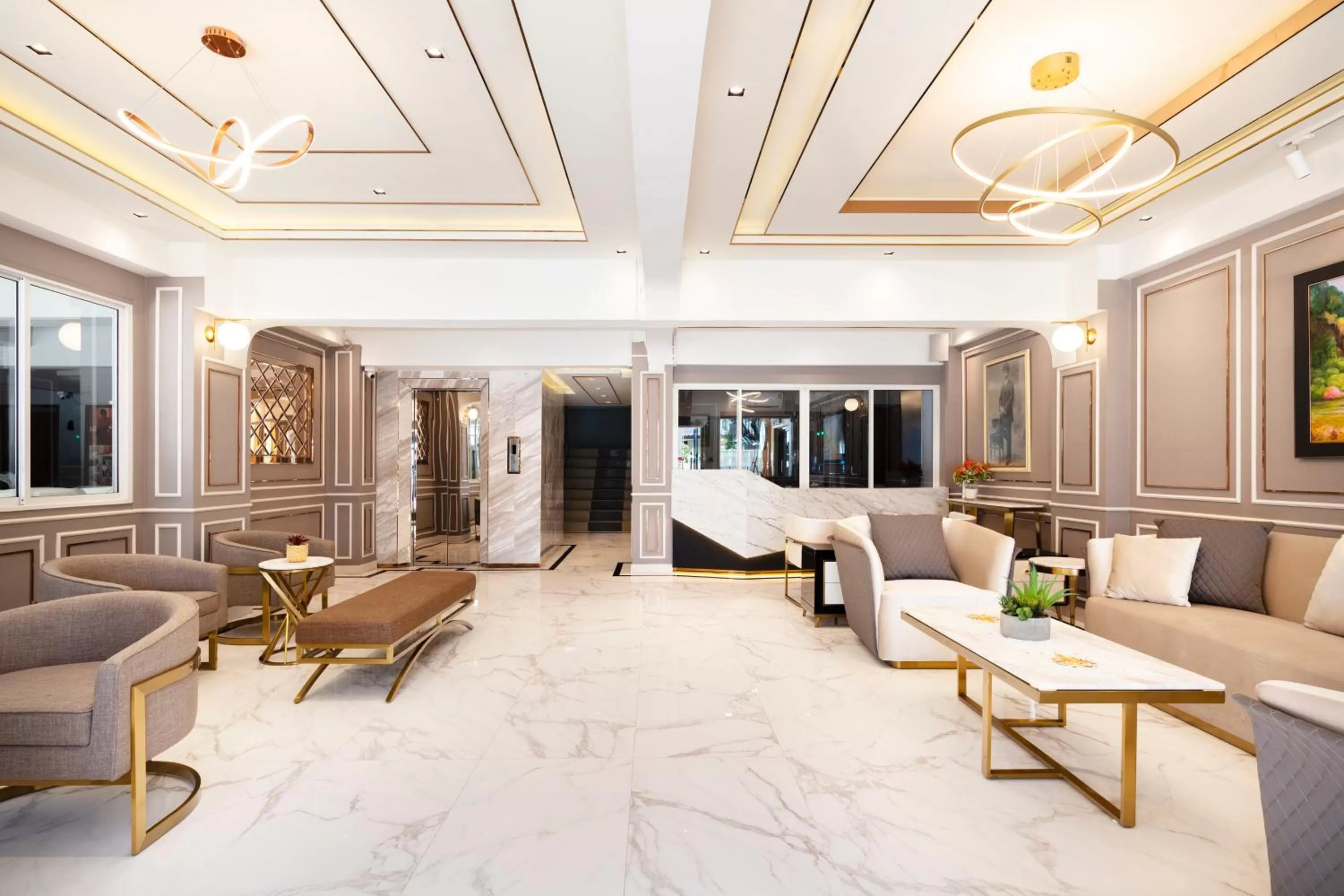 Lobby or reception in Penyos Residence