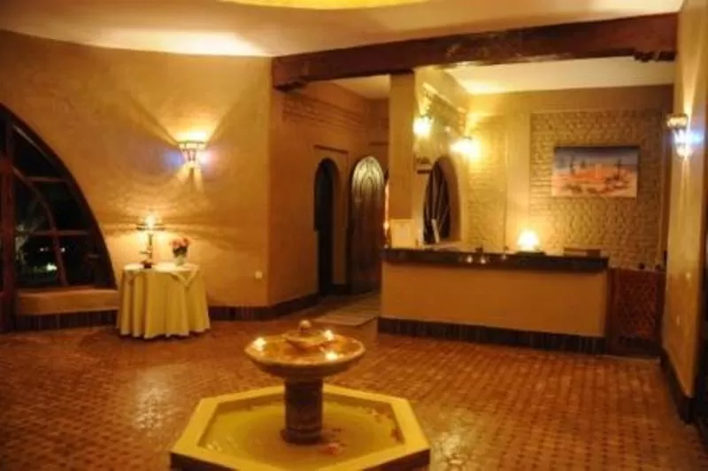 Lobby or reception in La Rose Du Desert