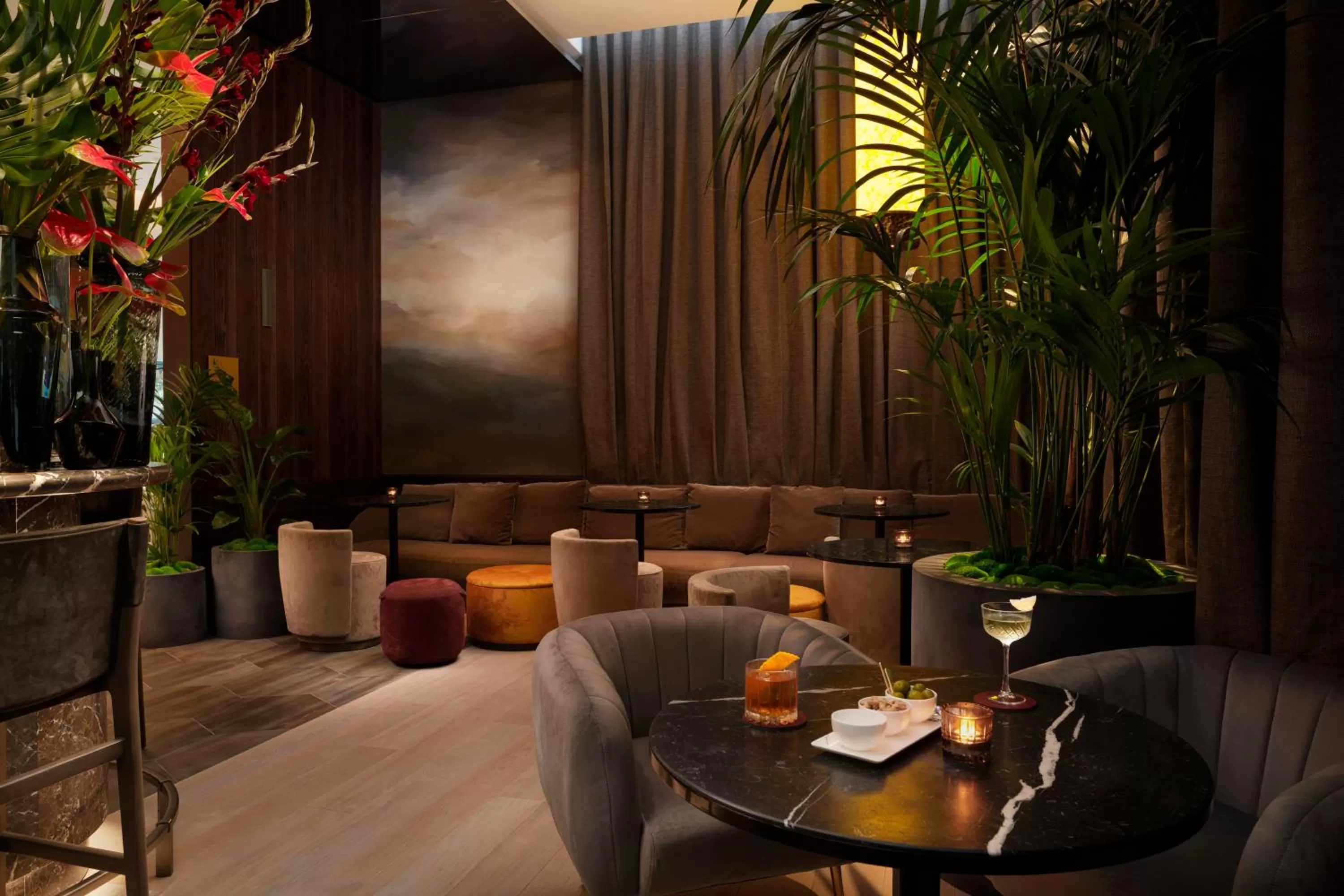 Lounge or bar in Pan Pacific London