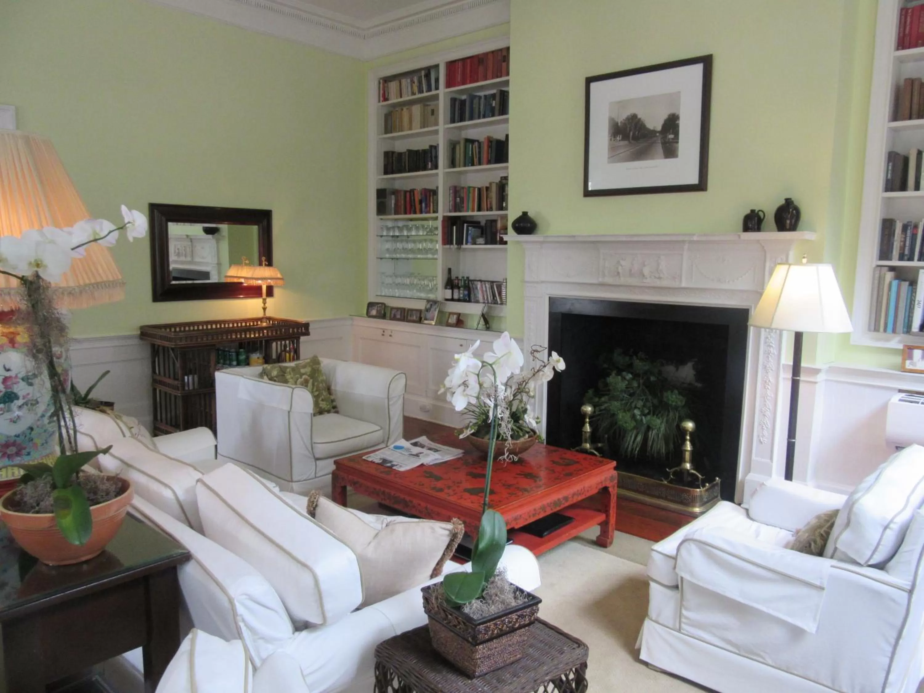 Living room in Rhett House