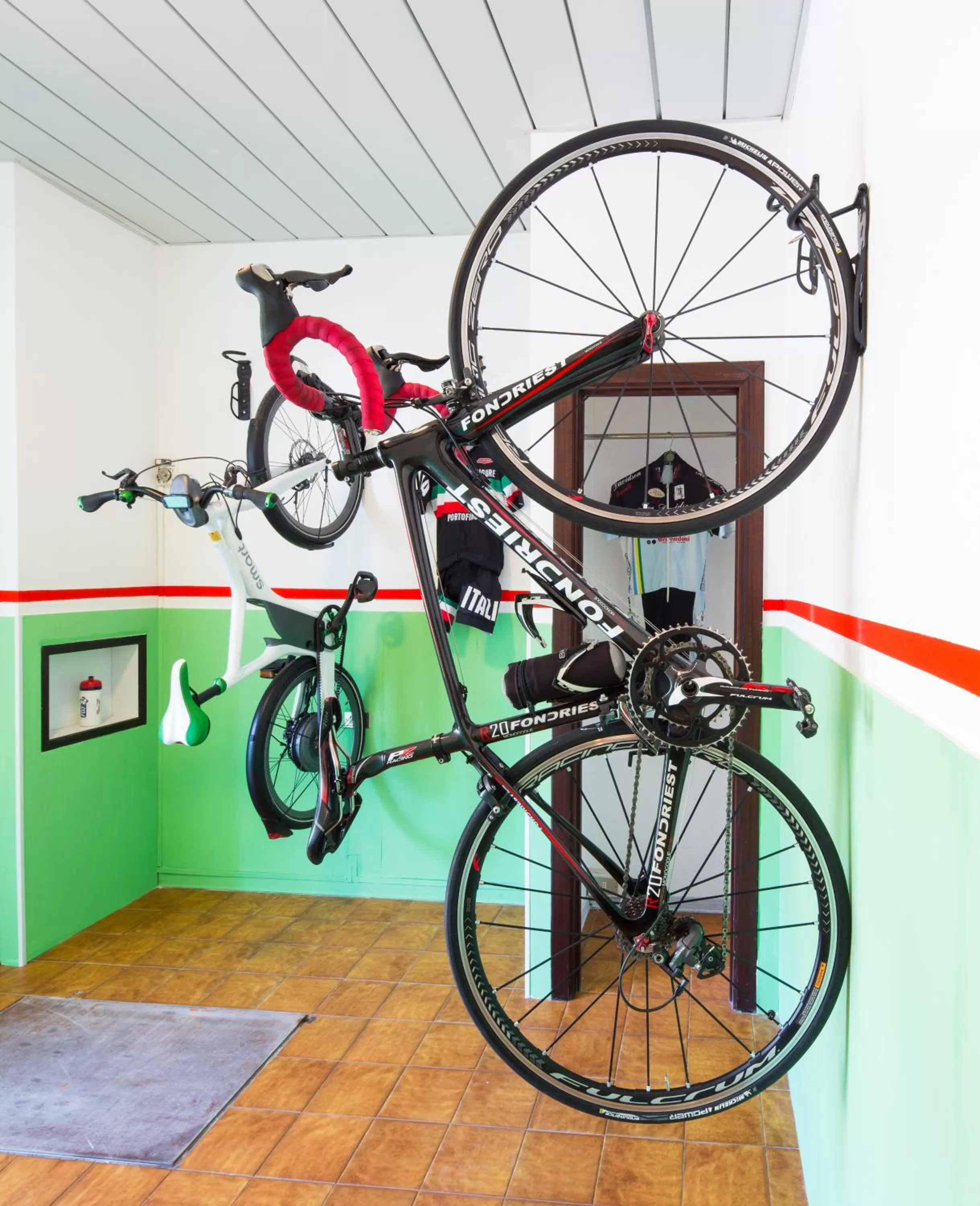 Cycling in Regina Elena Dependance