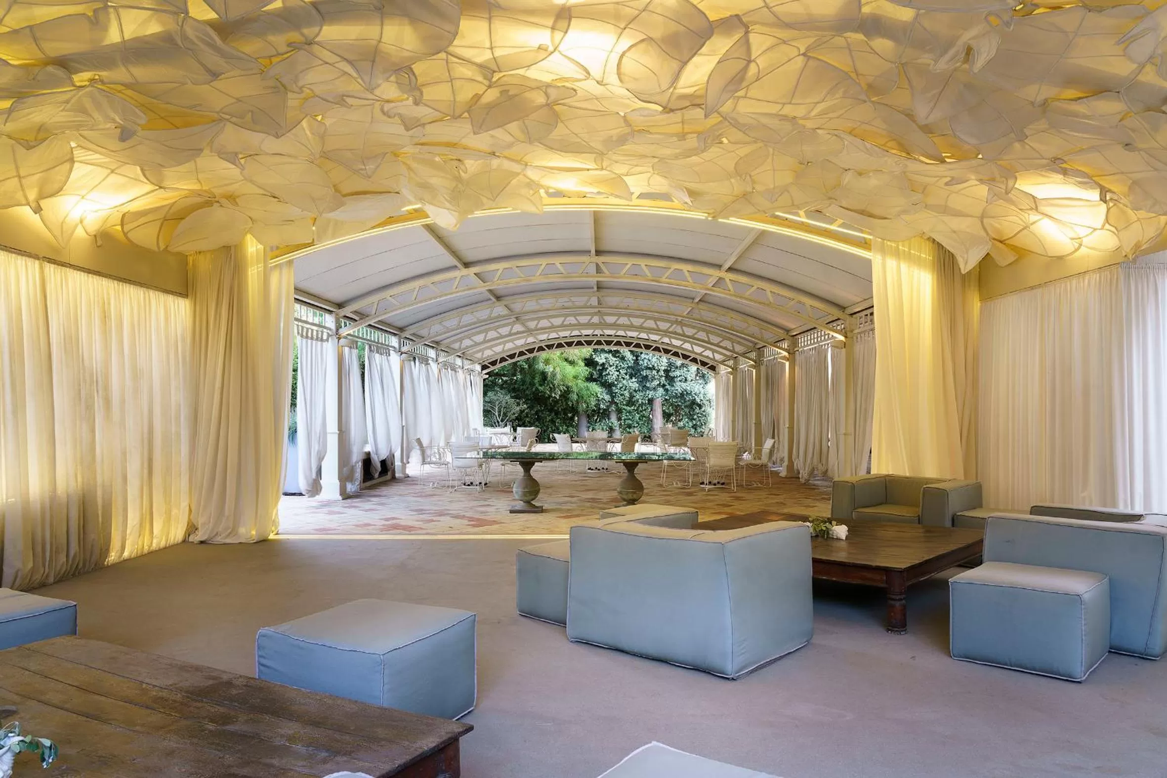 Patio in Romano Palace Luxury Hotel