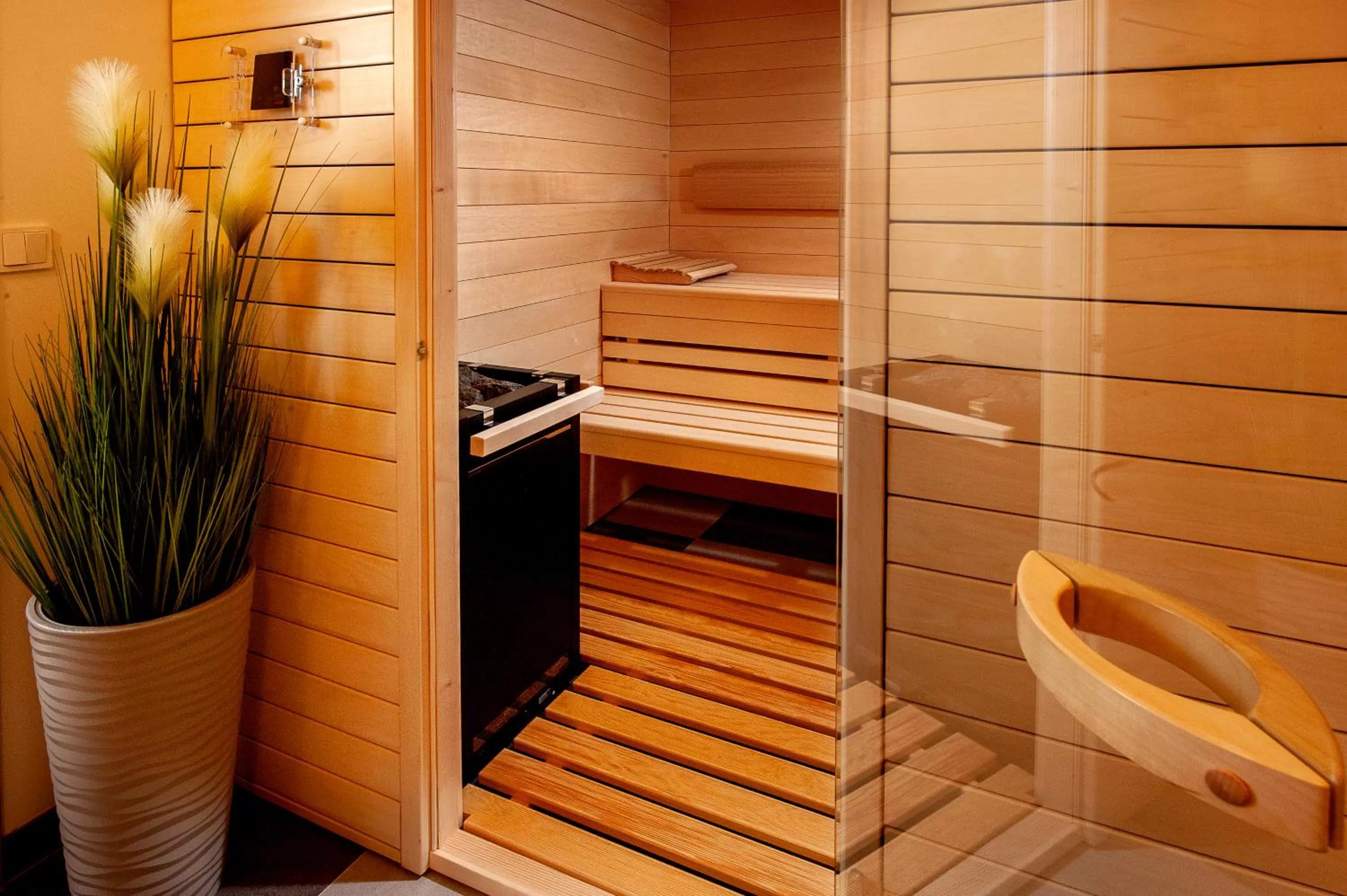 Sauna in Amber Design Residence