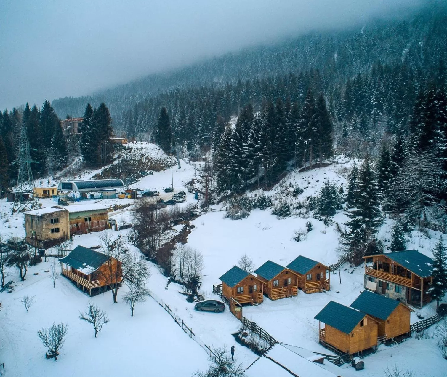 Property building in Mountain Cabins