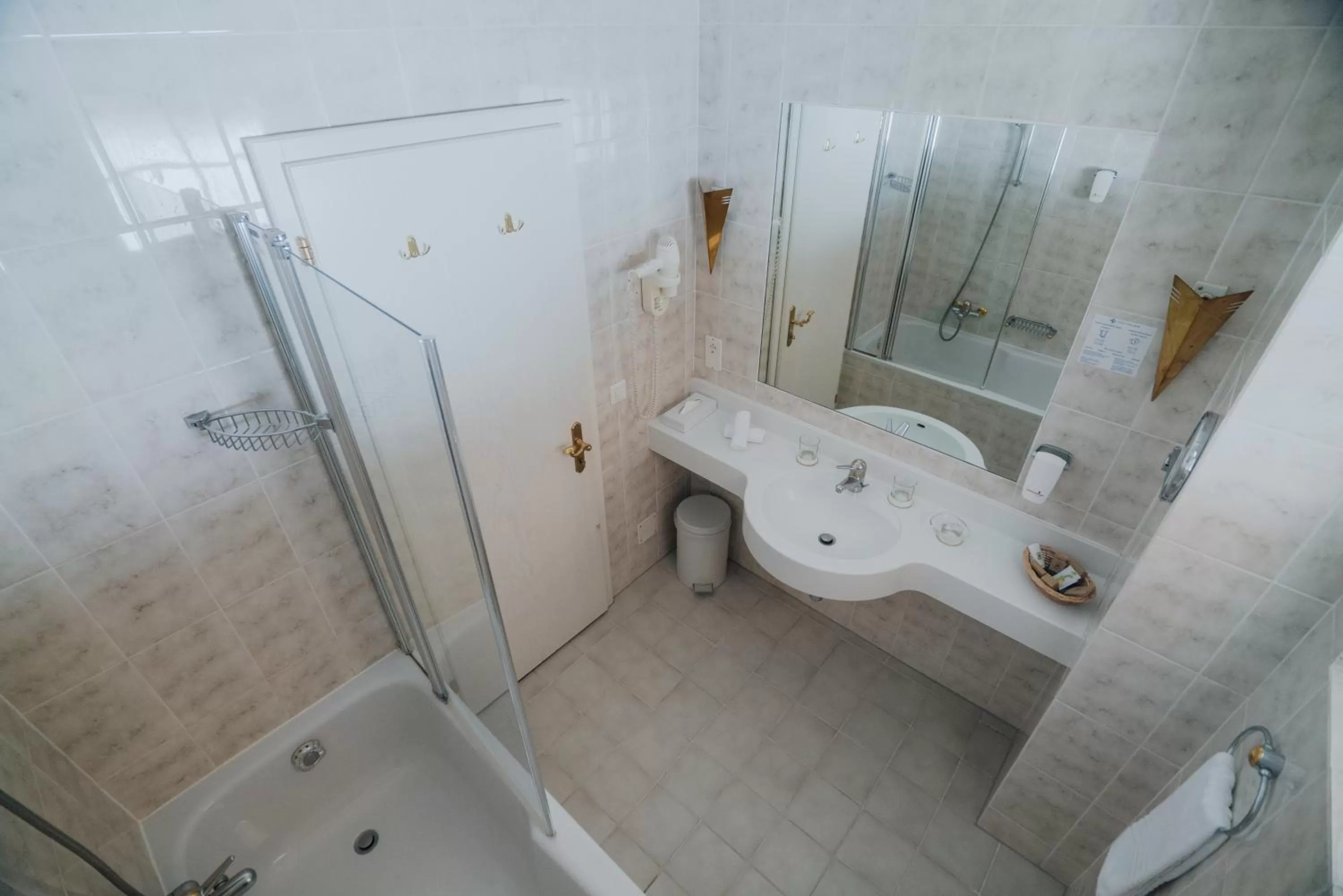 Bathroom in Wellnesshotel Schweizerhof