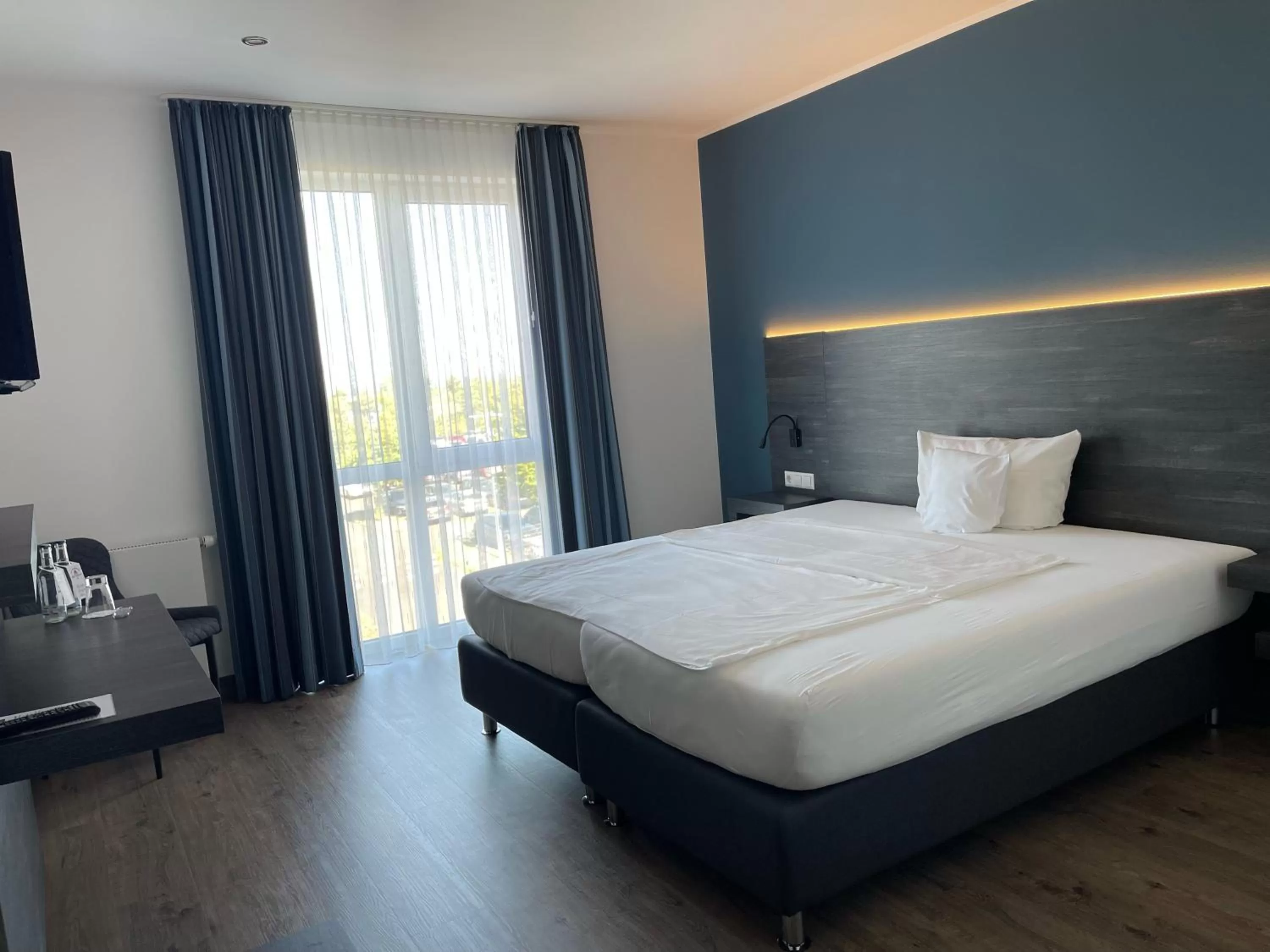 Photo of the whole room, Bed in AiREA Hotel